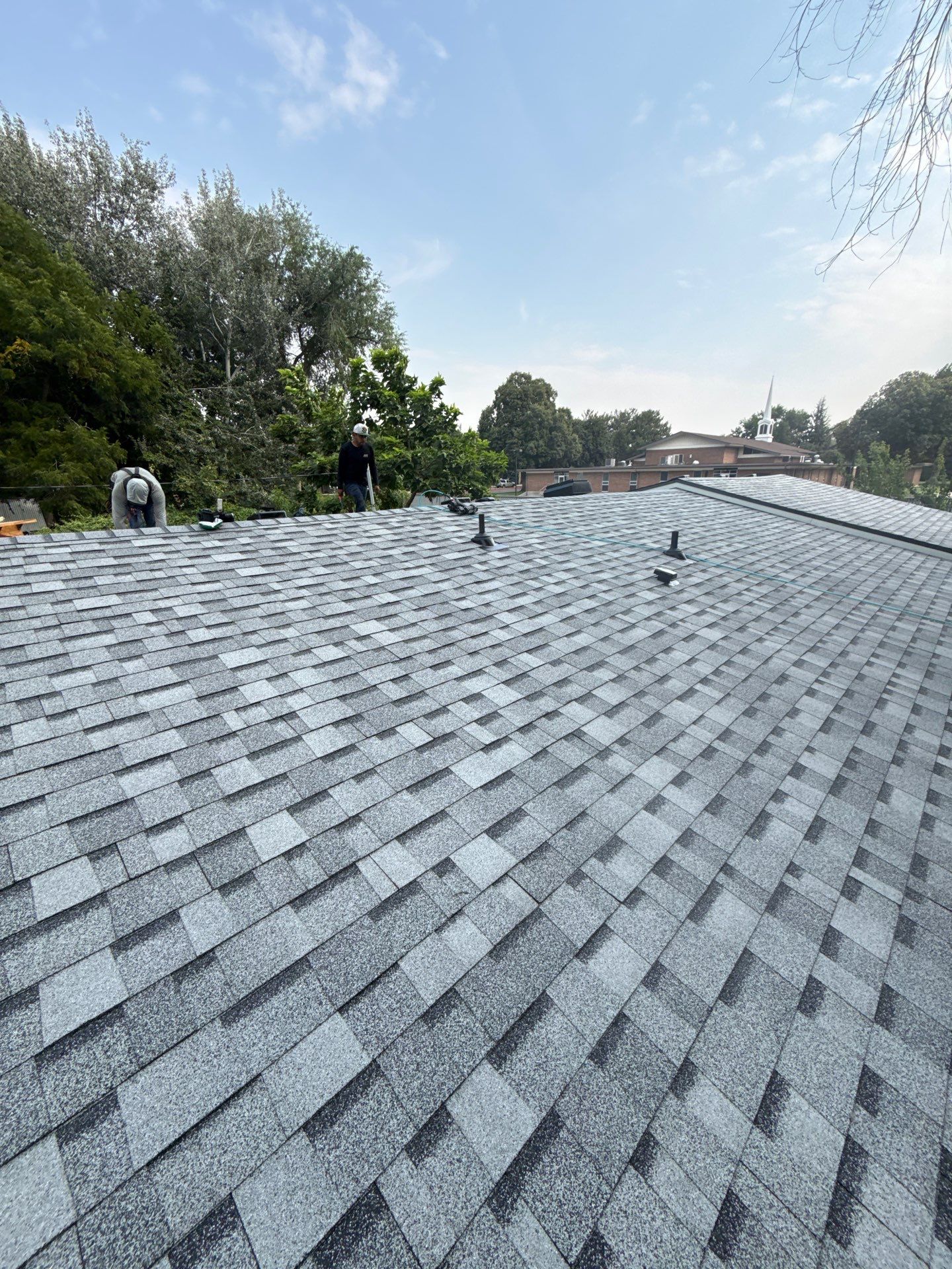 Boise Residential Roof Replacement Featuring Grey Architectural Shingles by Olive Roofing