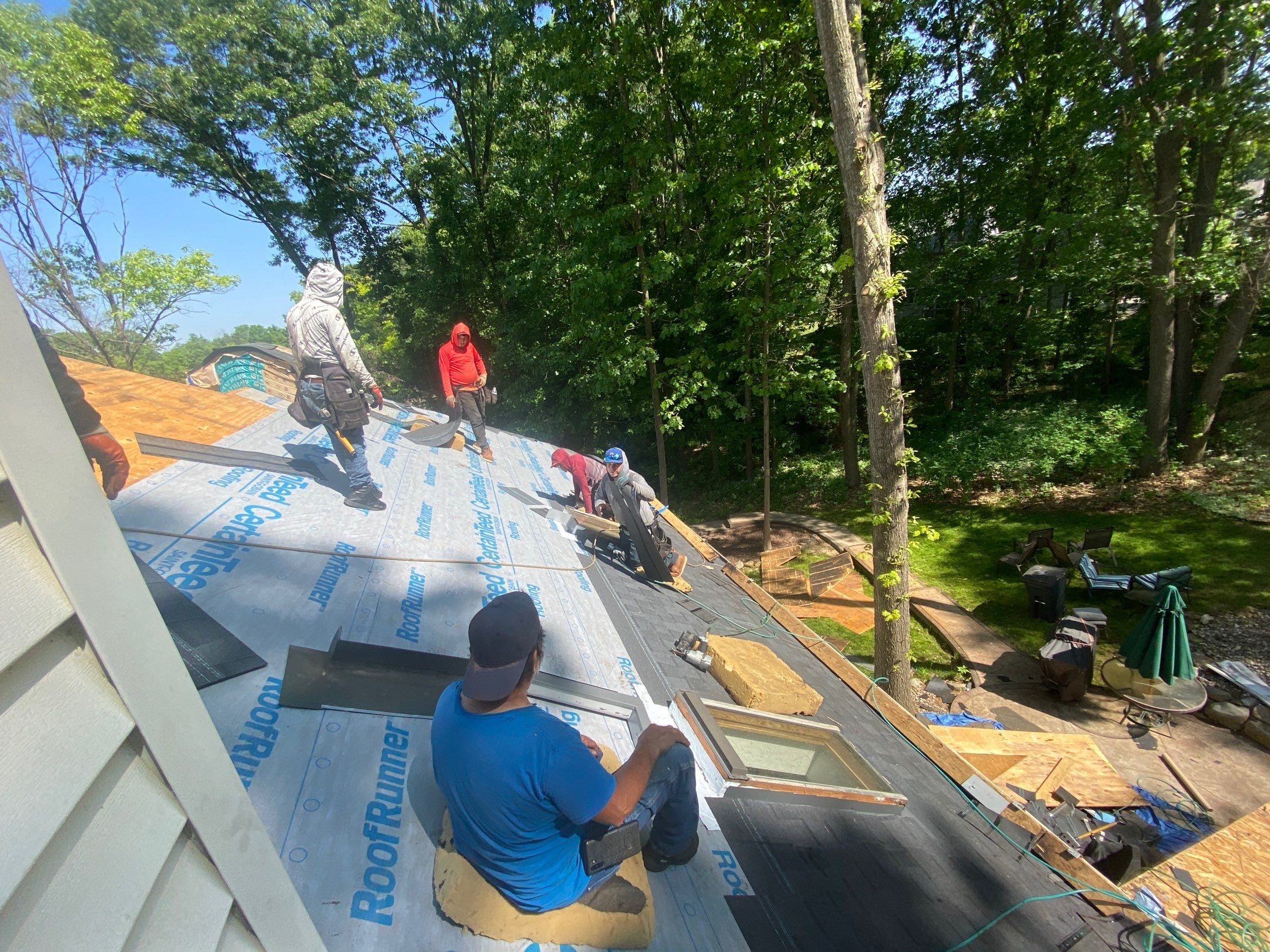 Roof Replacement using CertainTeed Landmark by 180 Contractors