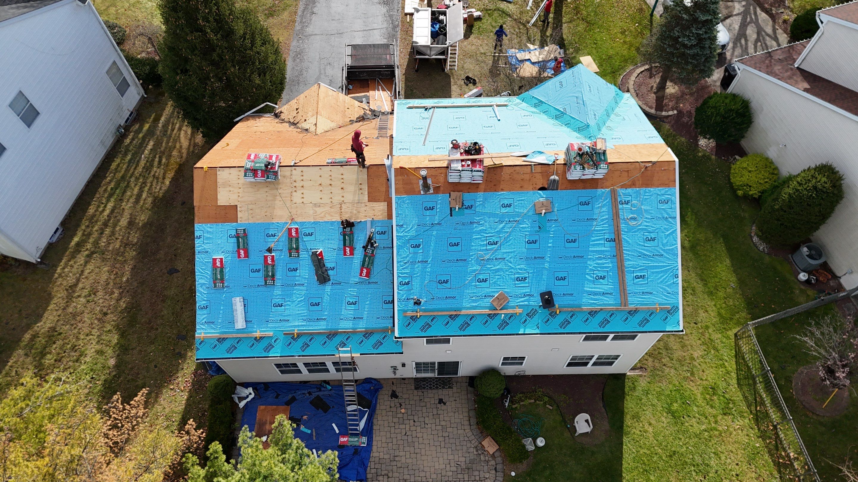 Roof Project in East Brunswick, NJ by All State Home Improvement Inc.