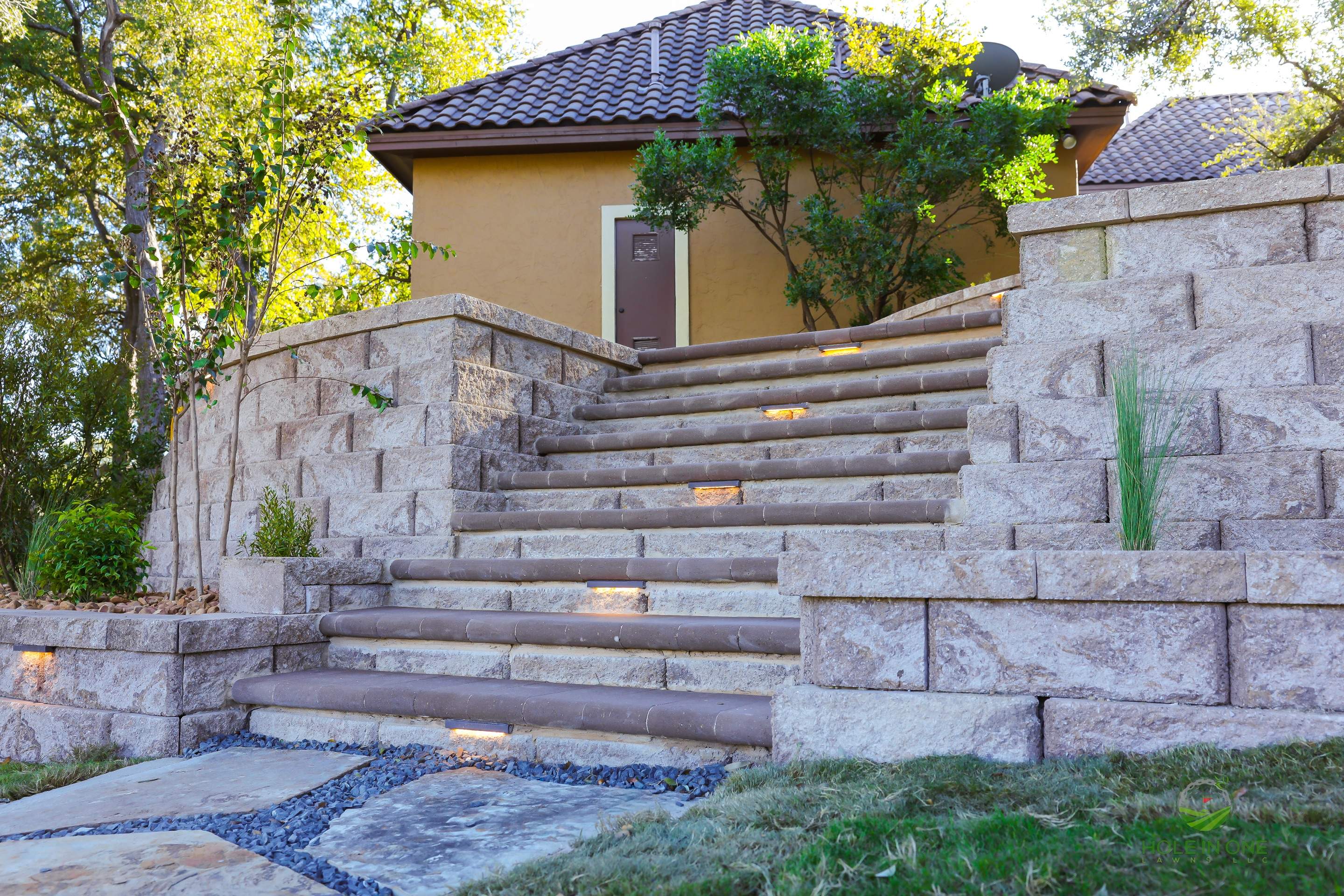 Heights At Stone Oak, San Antonio Tx. by Hole In One Lawns, LLC