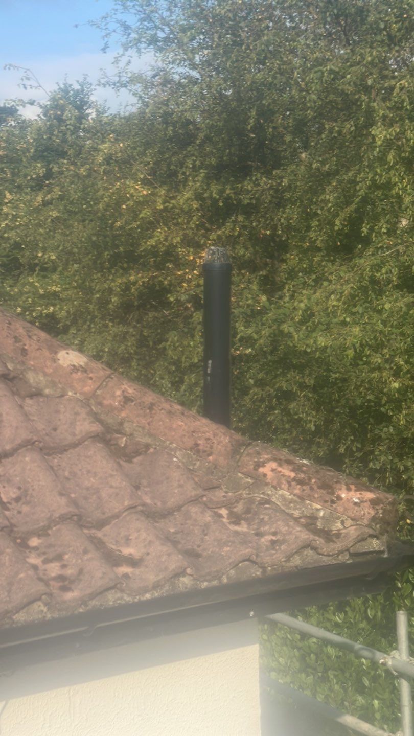 Roof Clean - Biocide Treatment using Honda 15lpm Low Pressure Washing Machine by Ges Exterior Cleaning ltd
