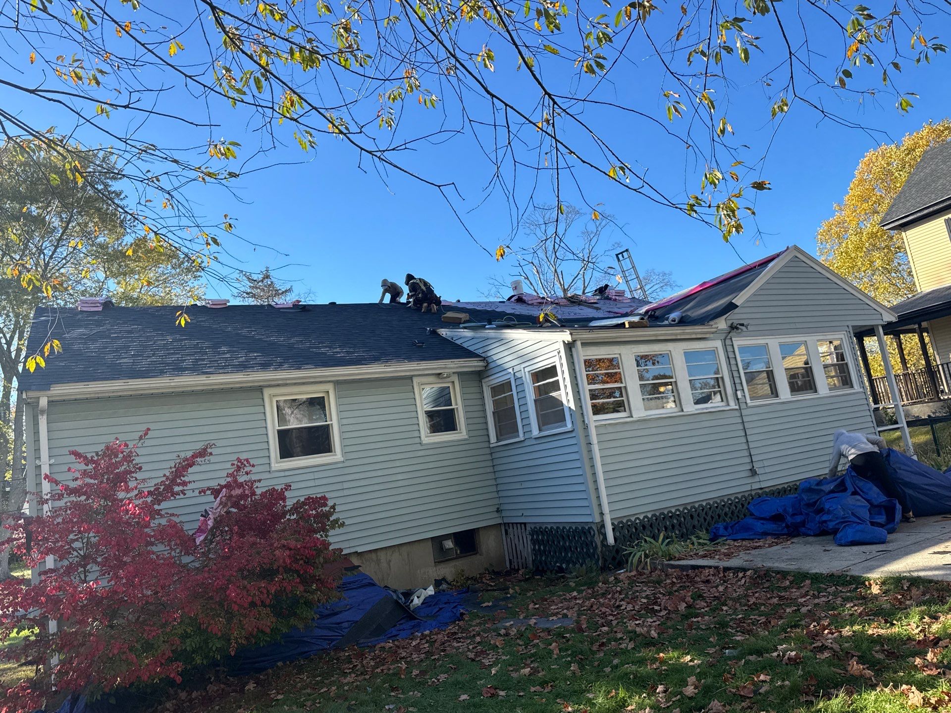 Full Roofing, Chimney, and Gutter Renovation | Woburn, MA by Mighty Dog Roofing of Greater Middlesex County