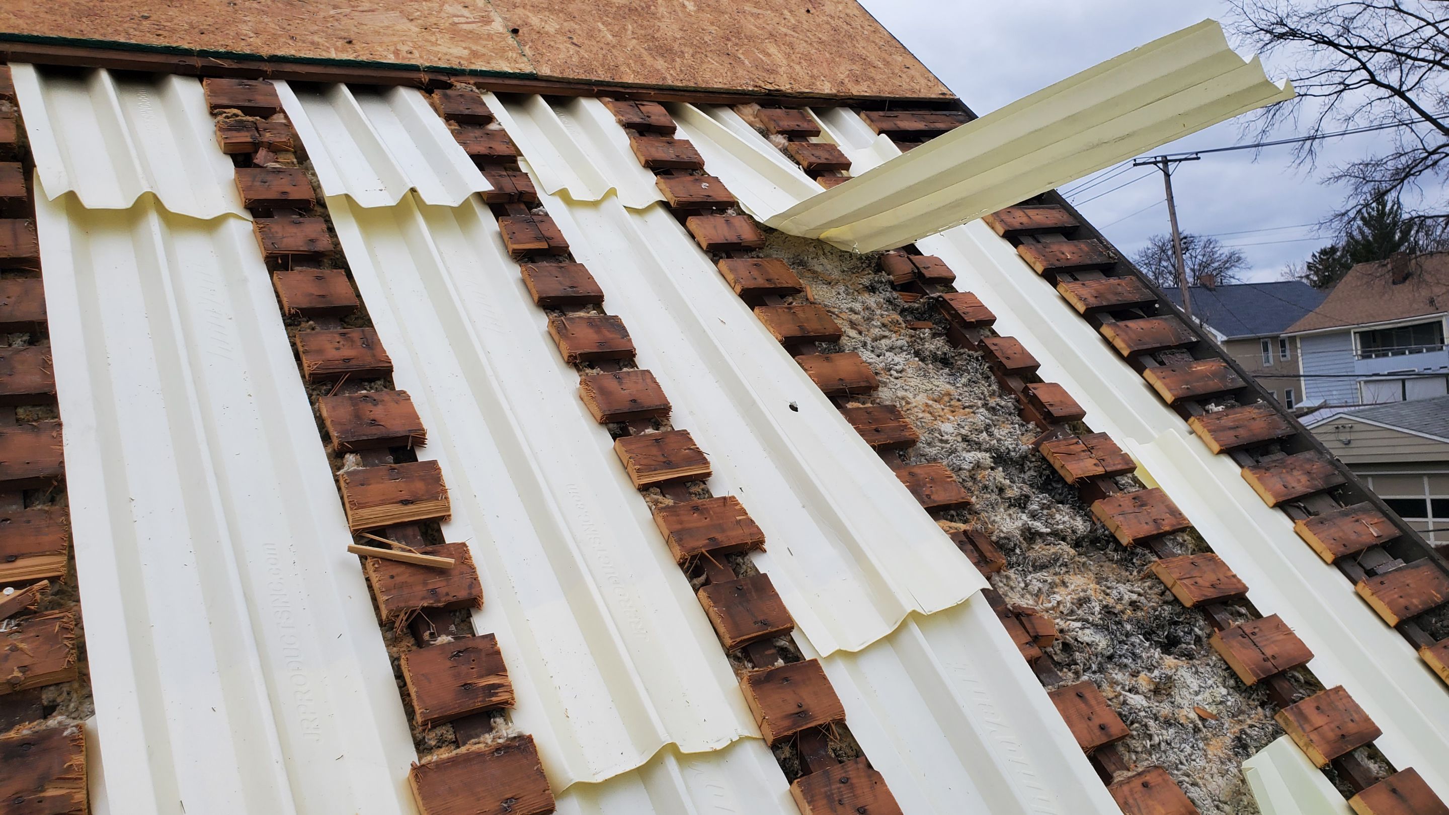 Residential Roofing Installation using Owens Corning inFlow Vent by Absolute Roofing and Construction