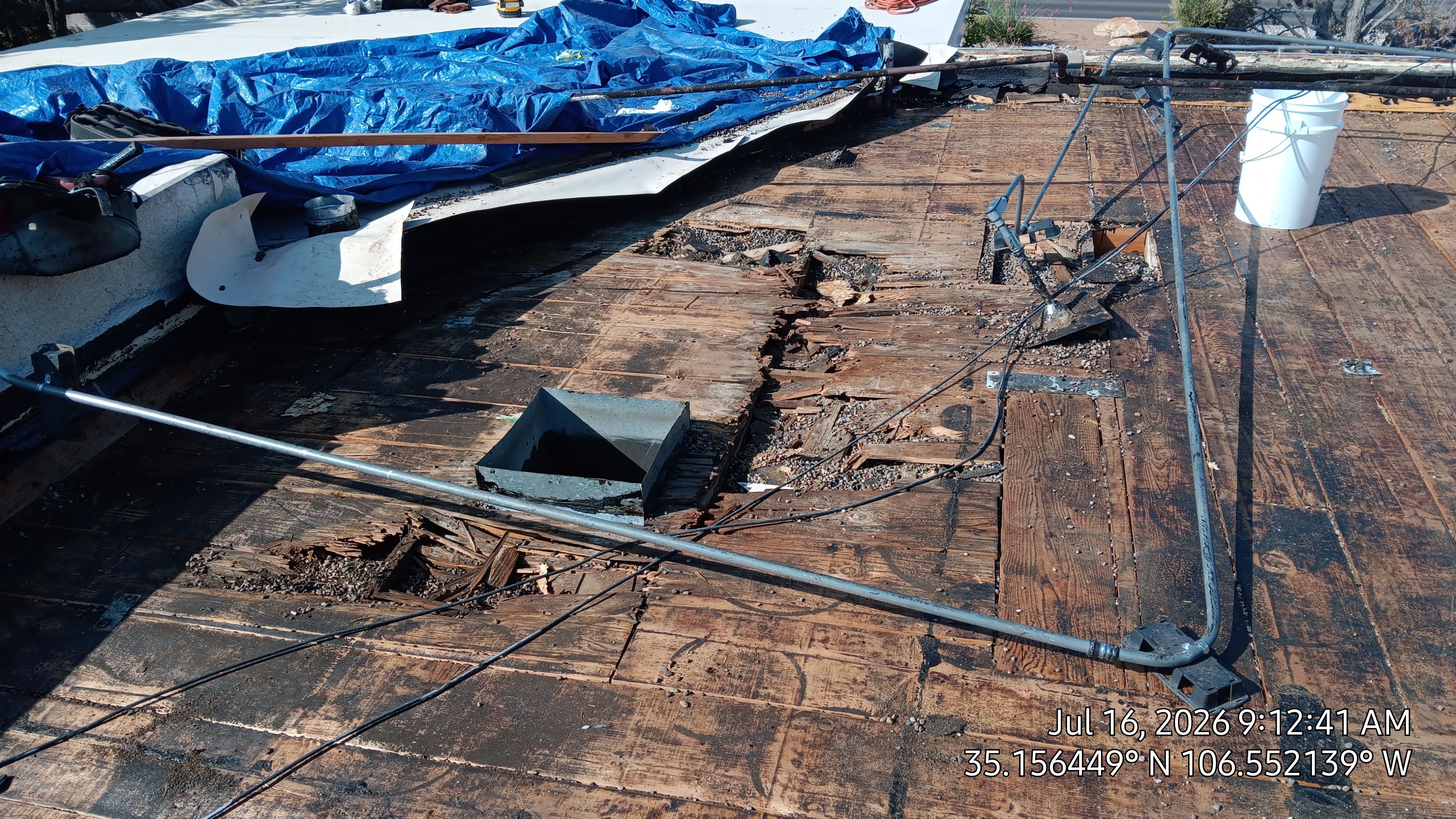 Albuquerque TPO Roof Replacement in the Northeast Heights EPS Slope and Custom Skylights by Doyle Roof Masters Inc