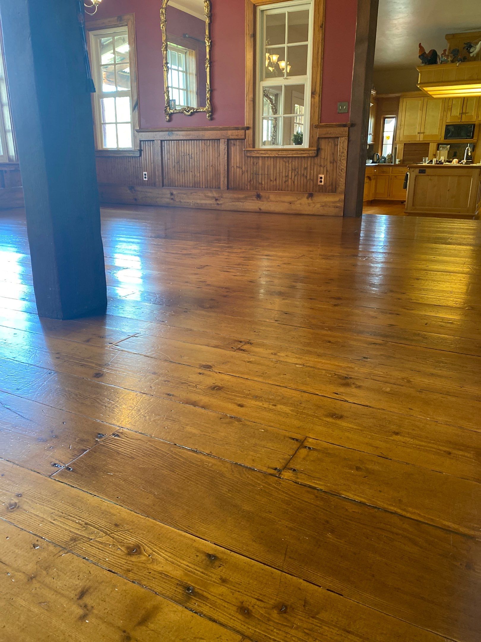 Beautiful Rustic Floor Renovation in Auburn by Footprints Floors South Sacramento