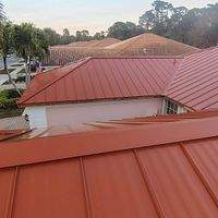 24ga 1" Nail-Strip Terra Cotta  by Total Roofing System The Metal Roof Experts