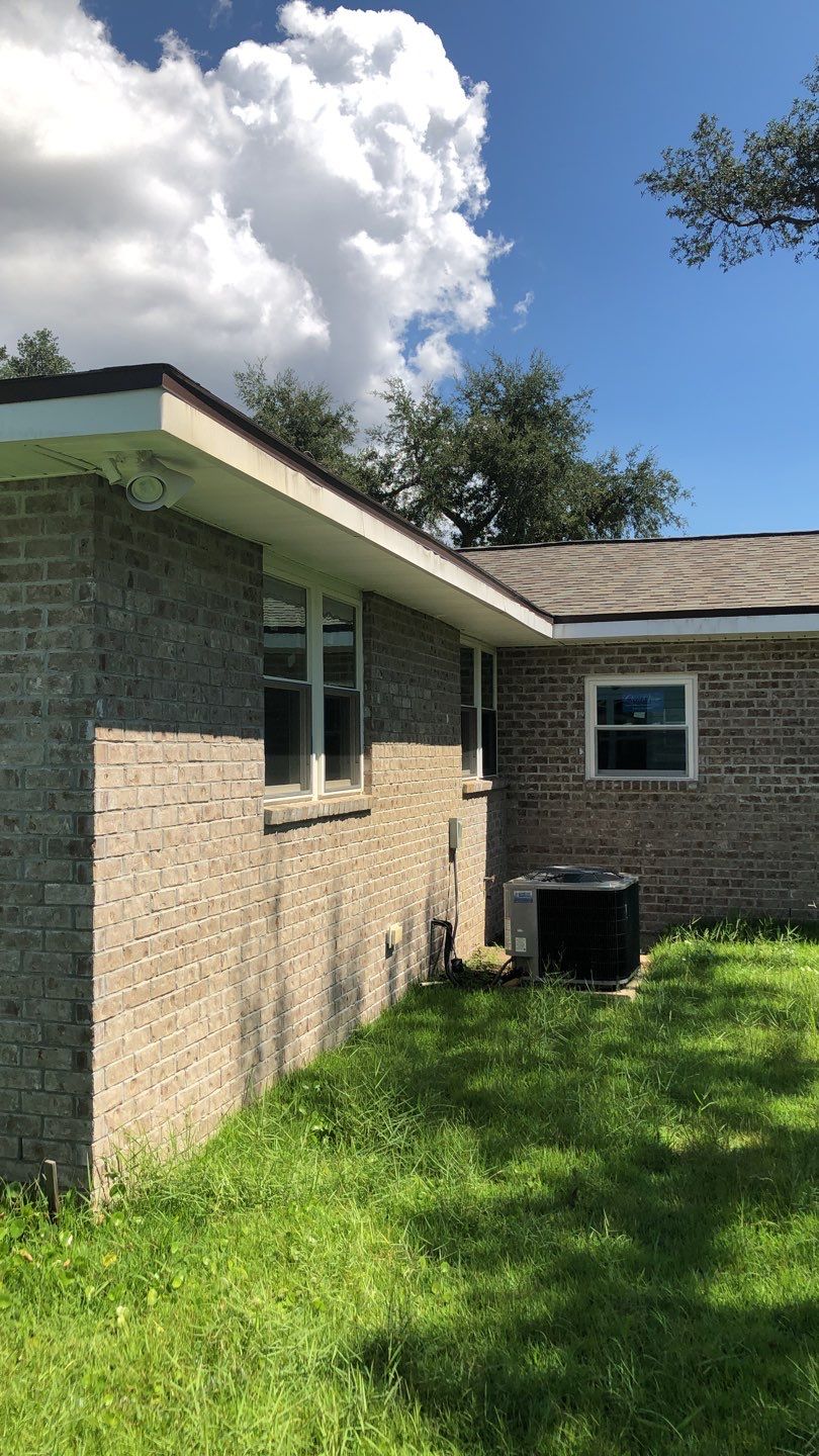 Seamless Gutter Installation using White K-Style Gutters by Gutter Professors