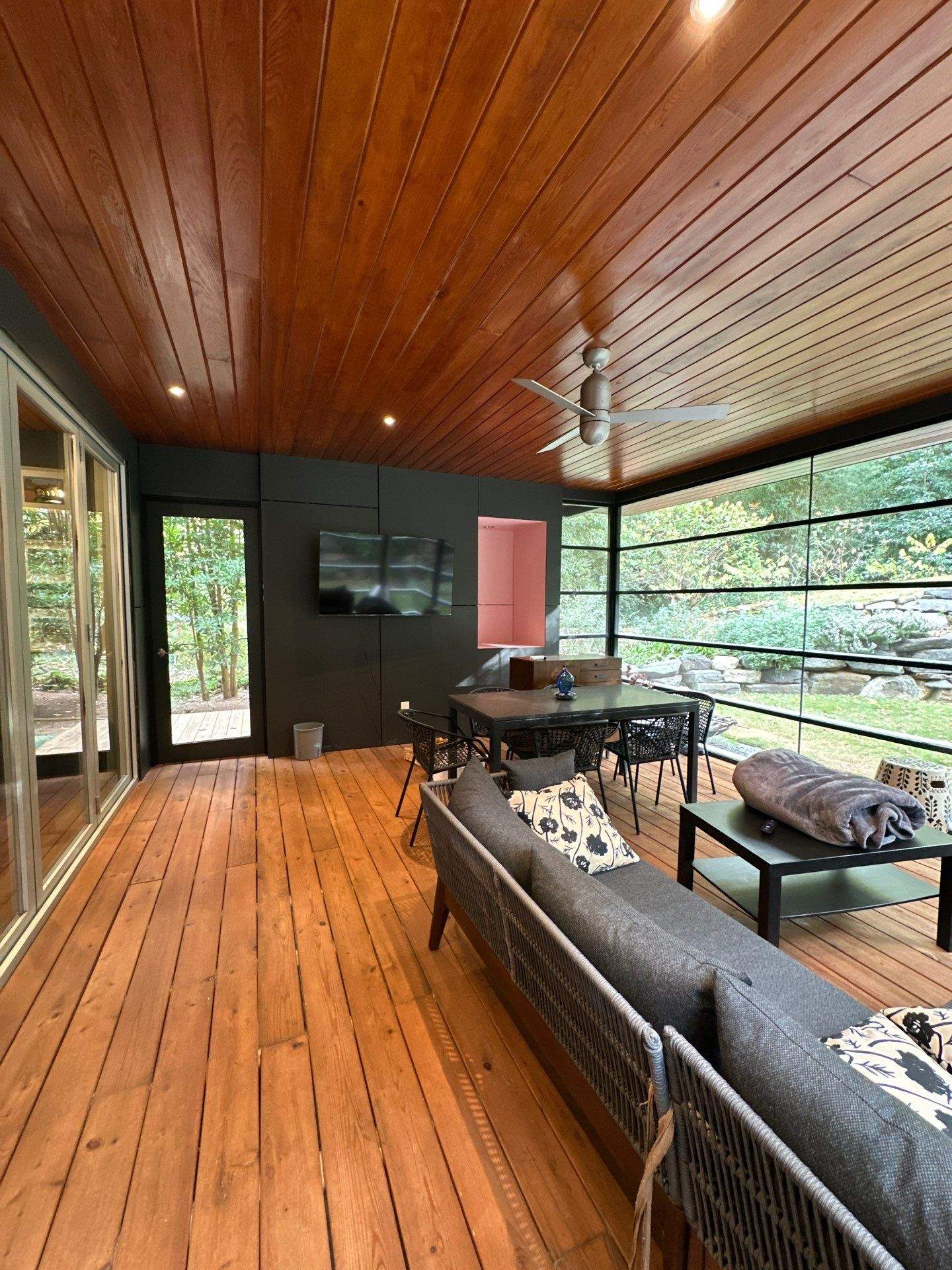 Exterior Painting, Porch Ceiling Staining & Interior Touch‑Ups by Atlanta's Paint Doctor