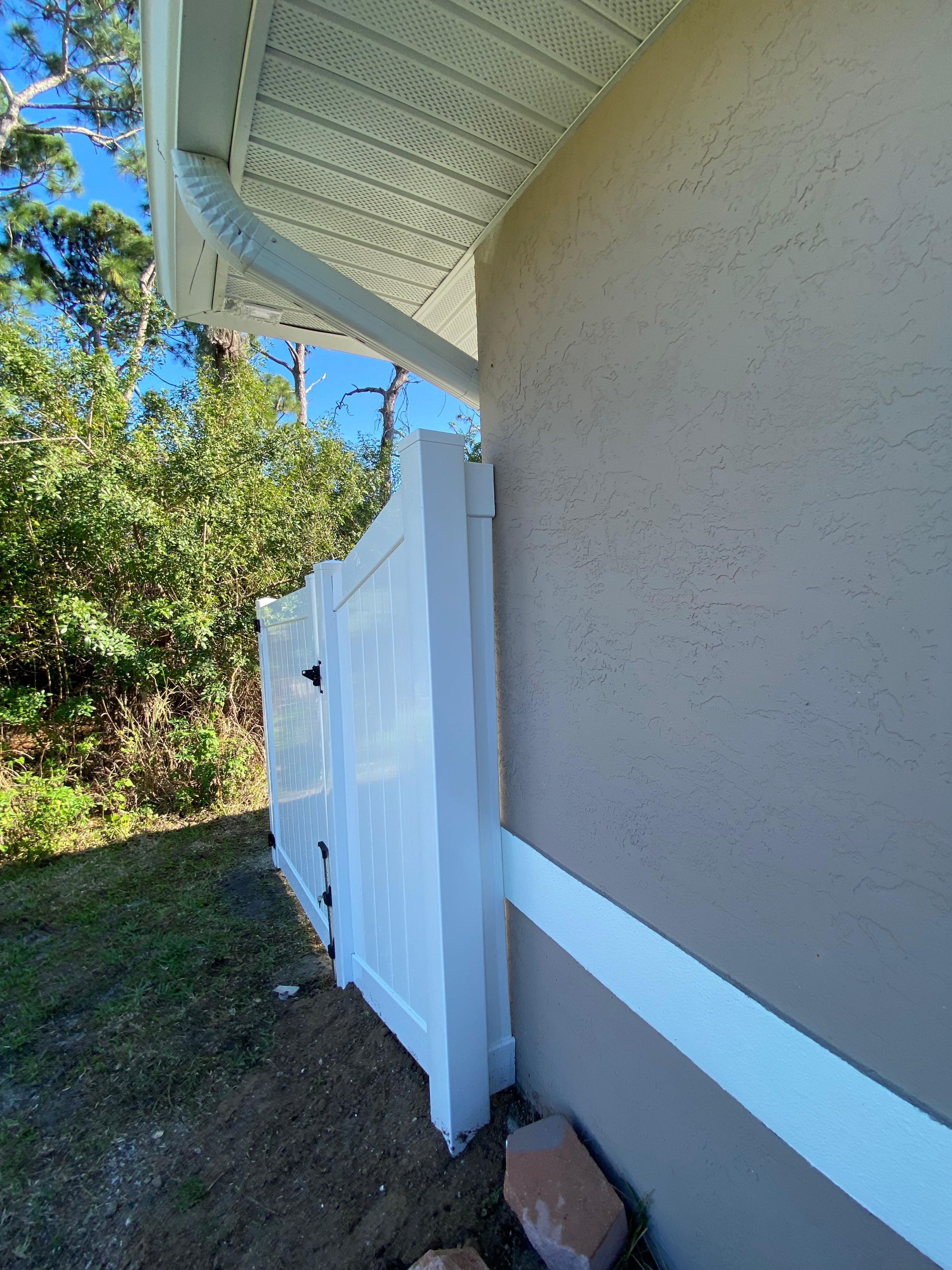 Vinyl Fence in South Gulf Cove by True Fence LLC