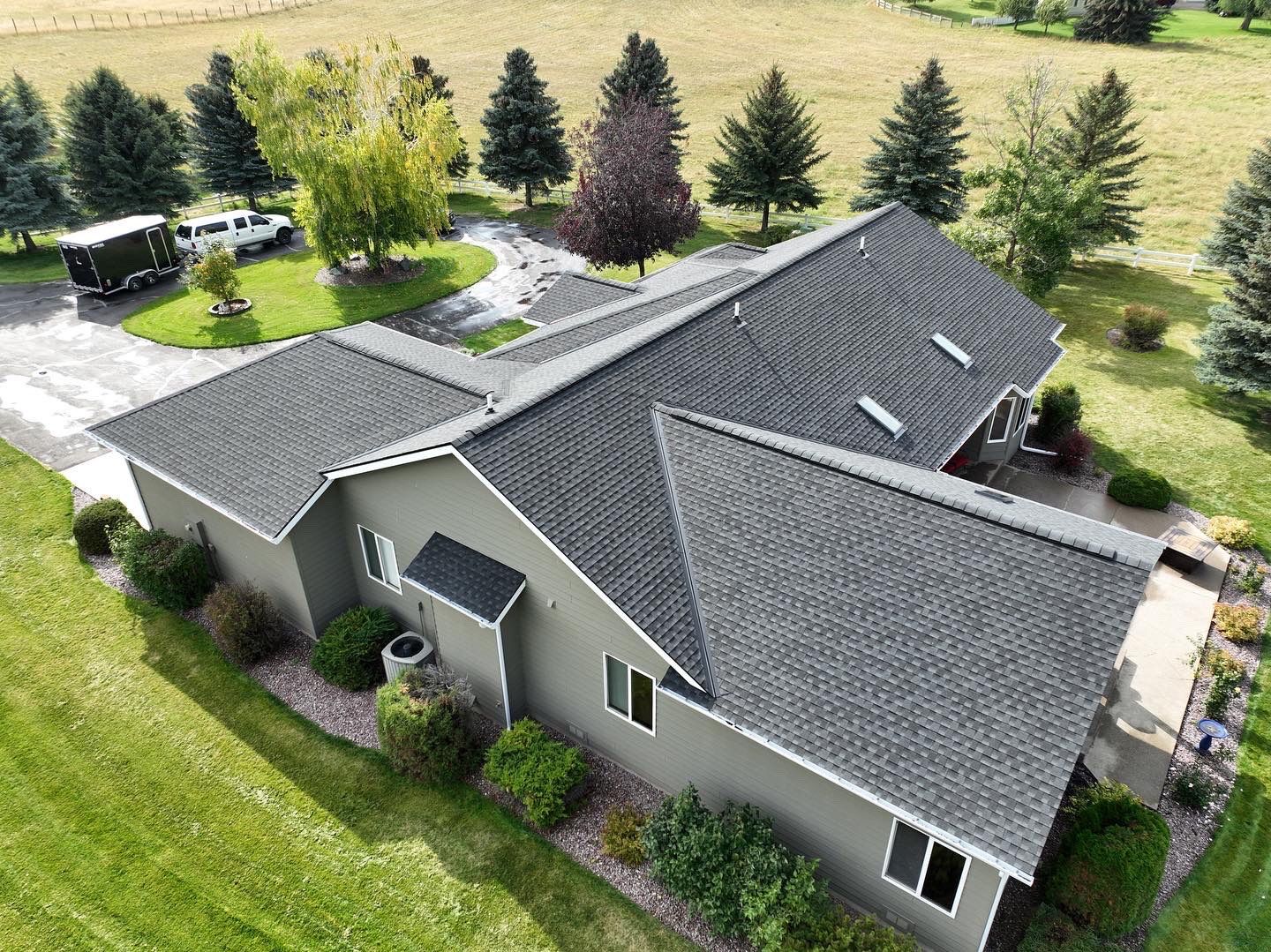 GAF Timberline HDZ - Charcoal by Montana Roofing Solutions