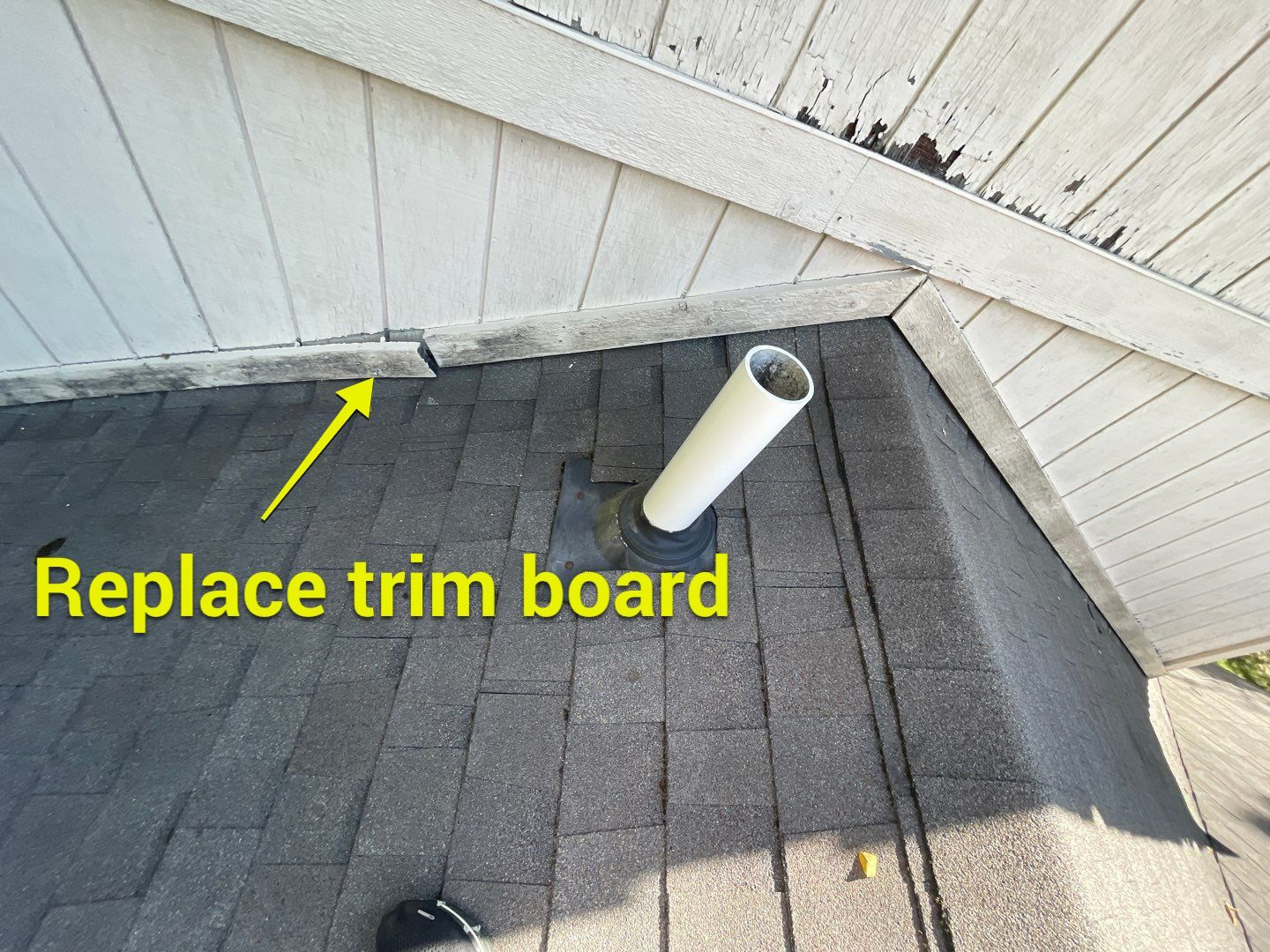 Seabreeze Roof Replacement, Exterior Siding and trim repairs and paint by 317 Roofing & Restorations