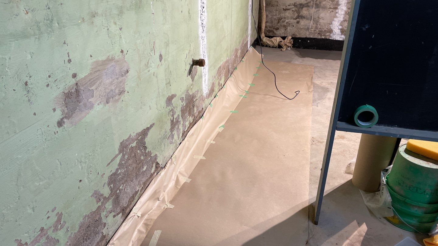 Interior Drain Tile & Foundation Crack Repair in Northeast Minneapolis by Waterproofing Northeast