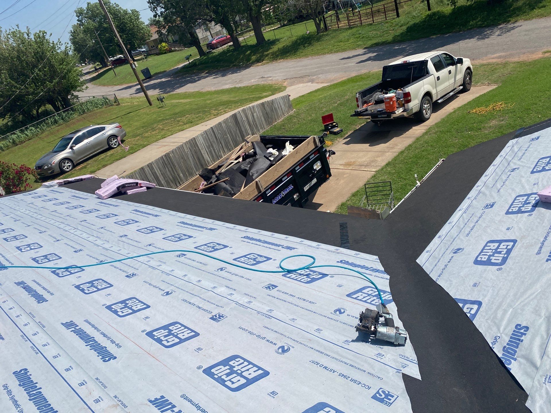 Roof Replacement Project in Geary, OK by Z Construction & Roofing, LLC