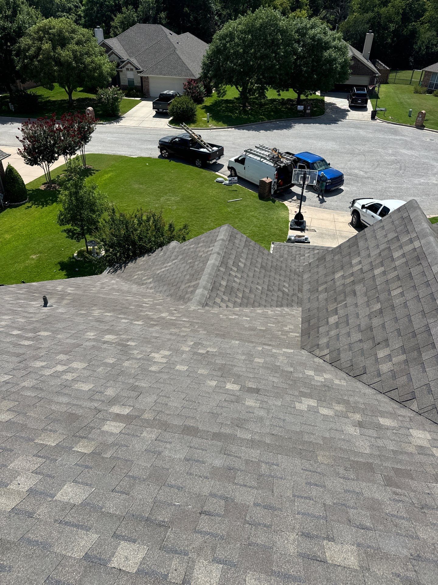 Project in Weatherford by Lonestar Roofing and Restoration LLC.
