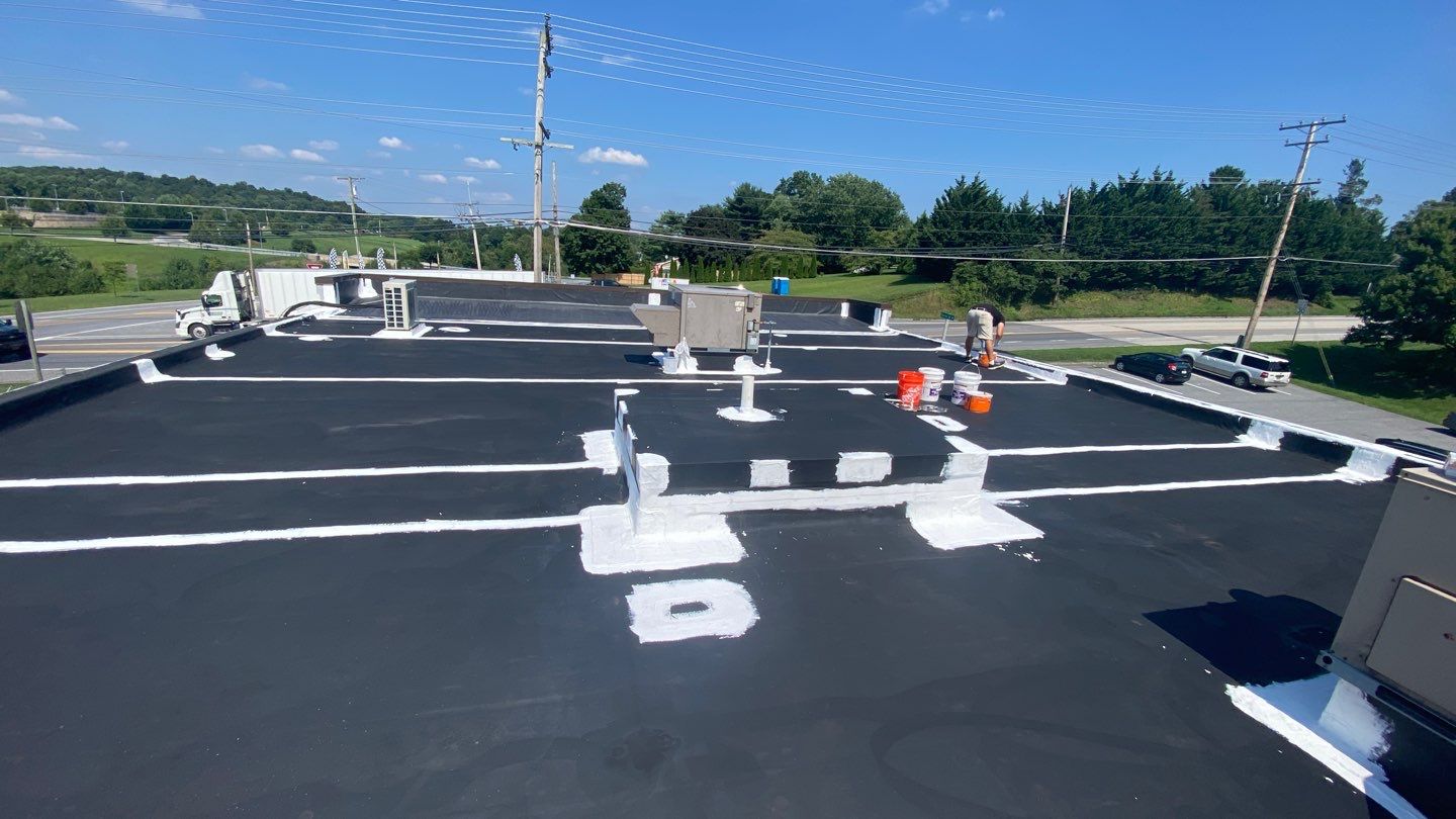 Silicone Roof Coating in Manchester, MD • Premier Dental by Seipp Roofing, LLC