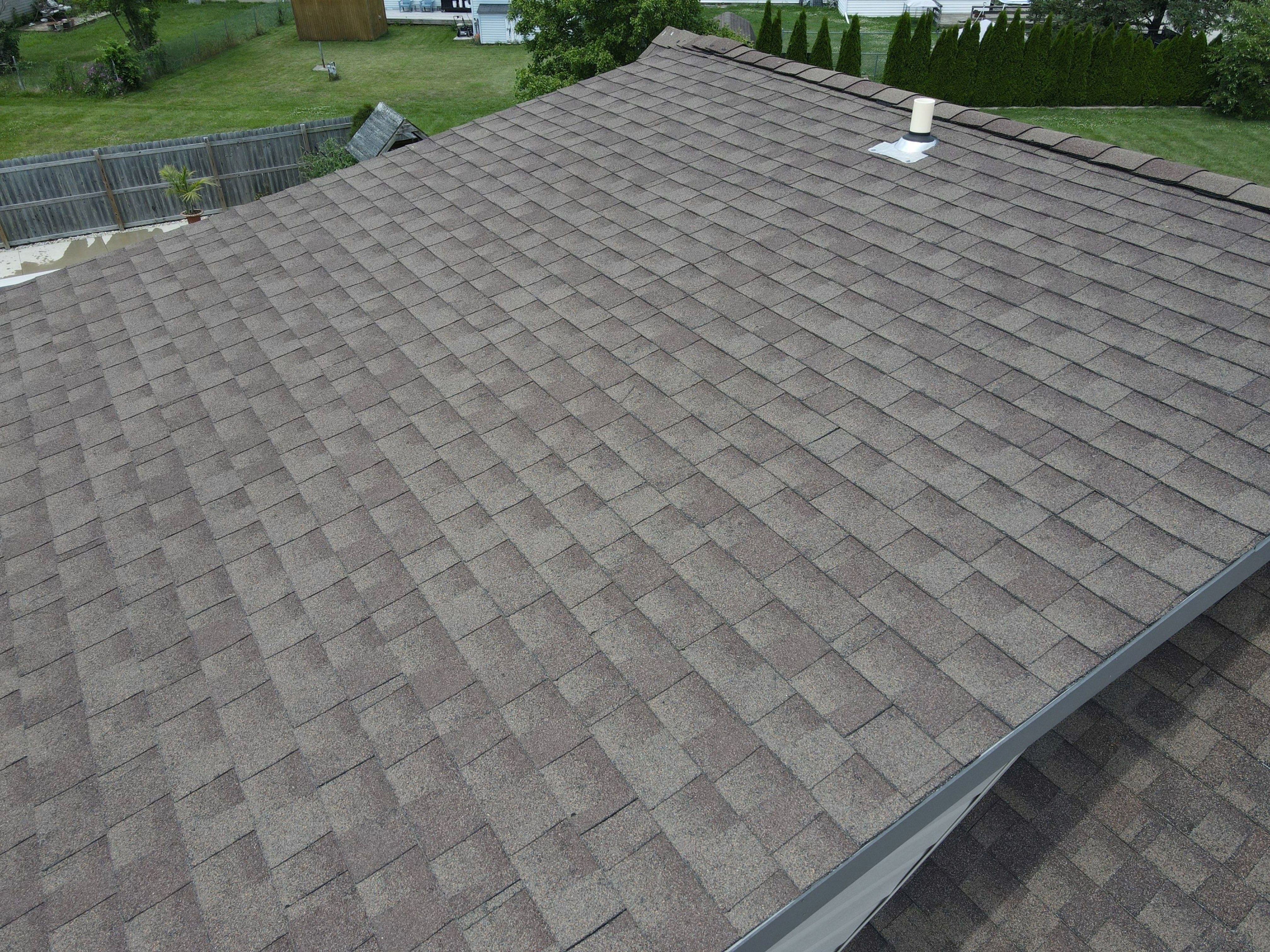 Residential Roofing Installation using Timberline HDZ Shingles - Weathered Wood by RoofX 
