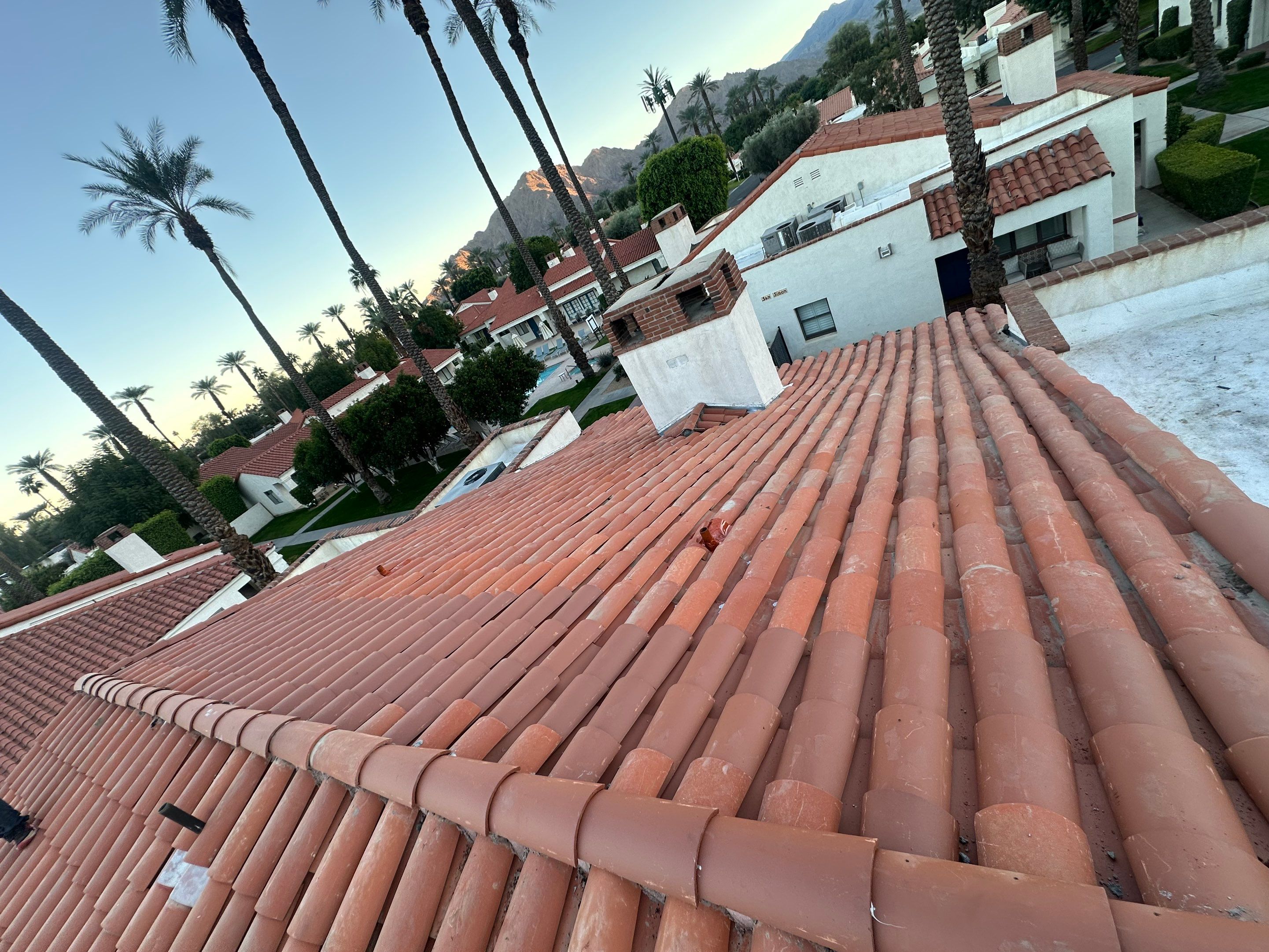 Project in La Quinta by Desert Roof Concepts