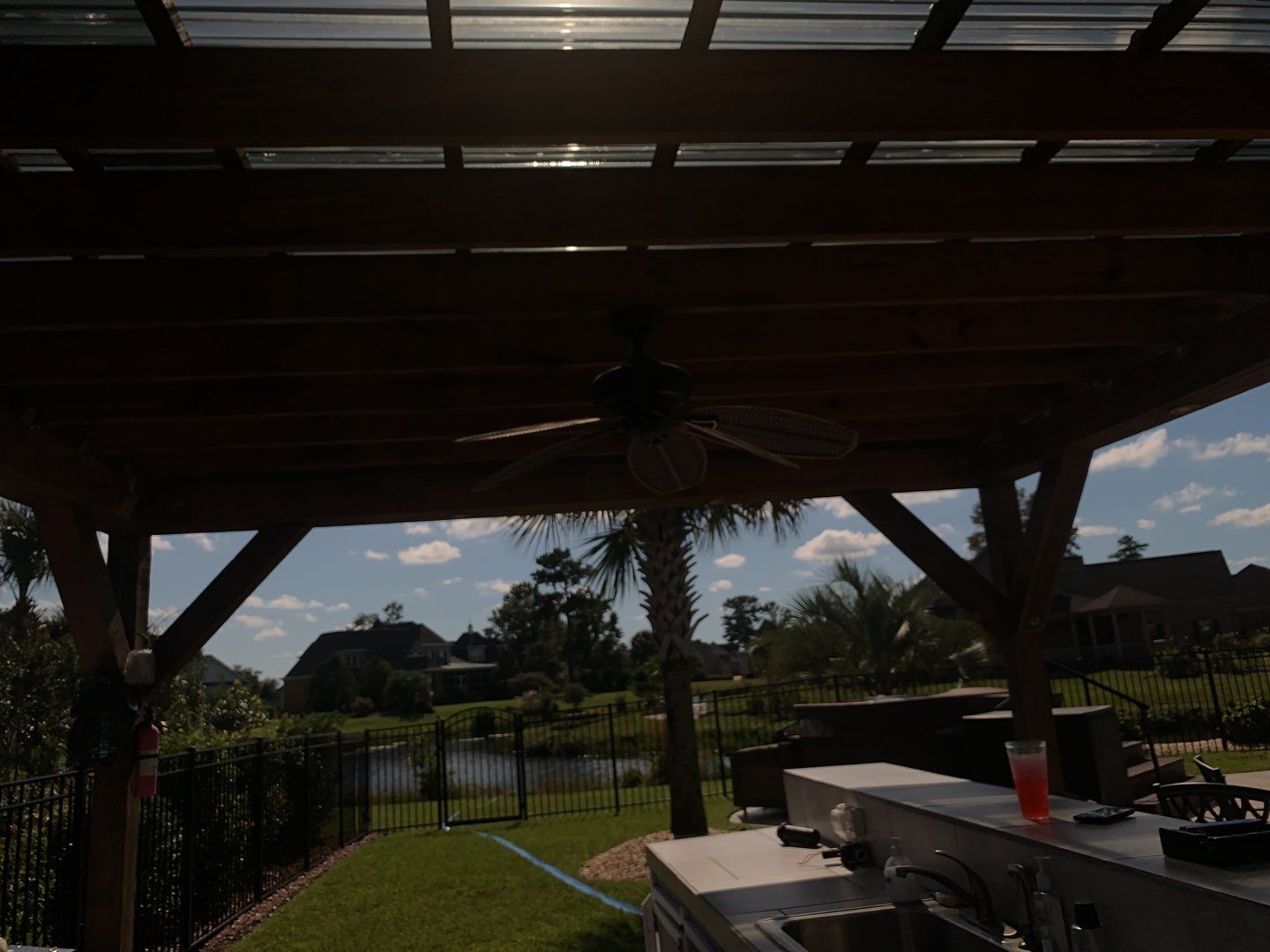 Dock using Wood Sealant by DuraSeal