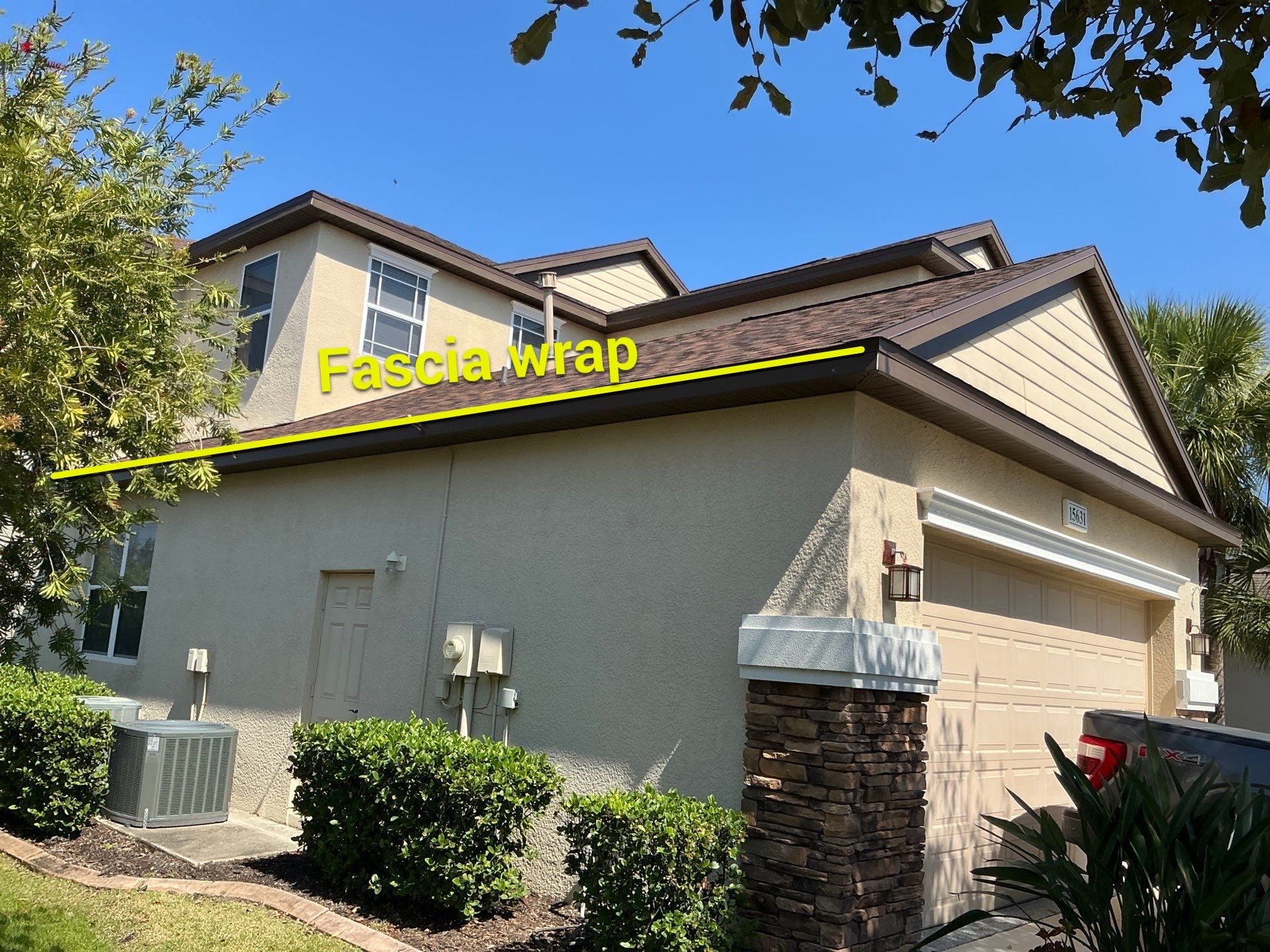 Metel Soffit and Fascia Installation in Lakewood Ranch FL by Gutter Professors