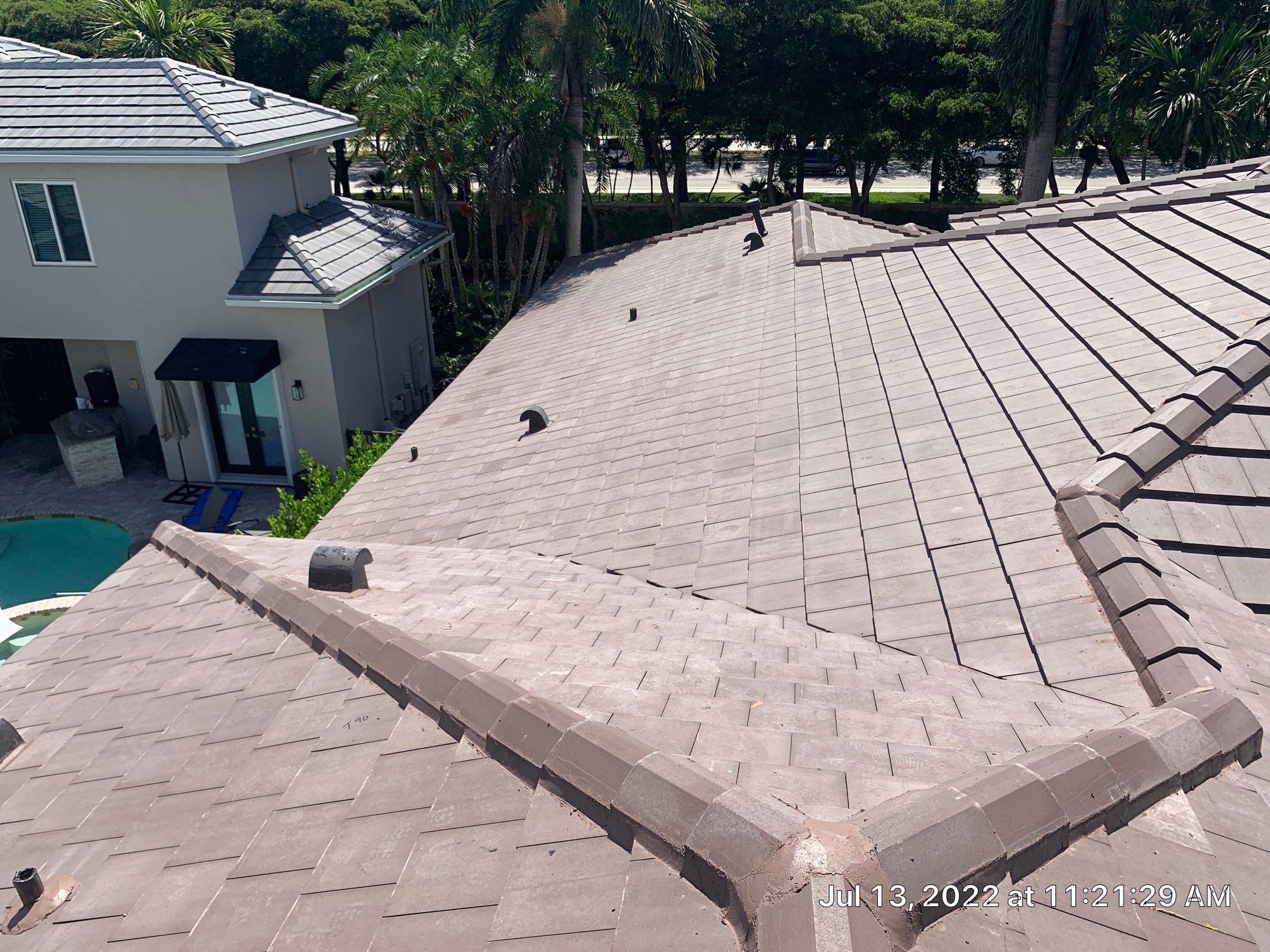 Residential Roofing Installation using Eagle Roofing Tile by BLUES BROTHERS ROOFING