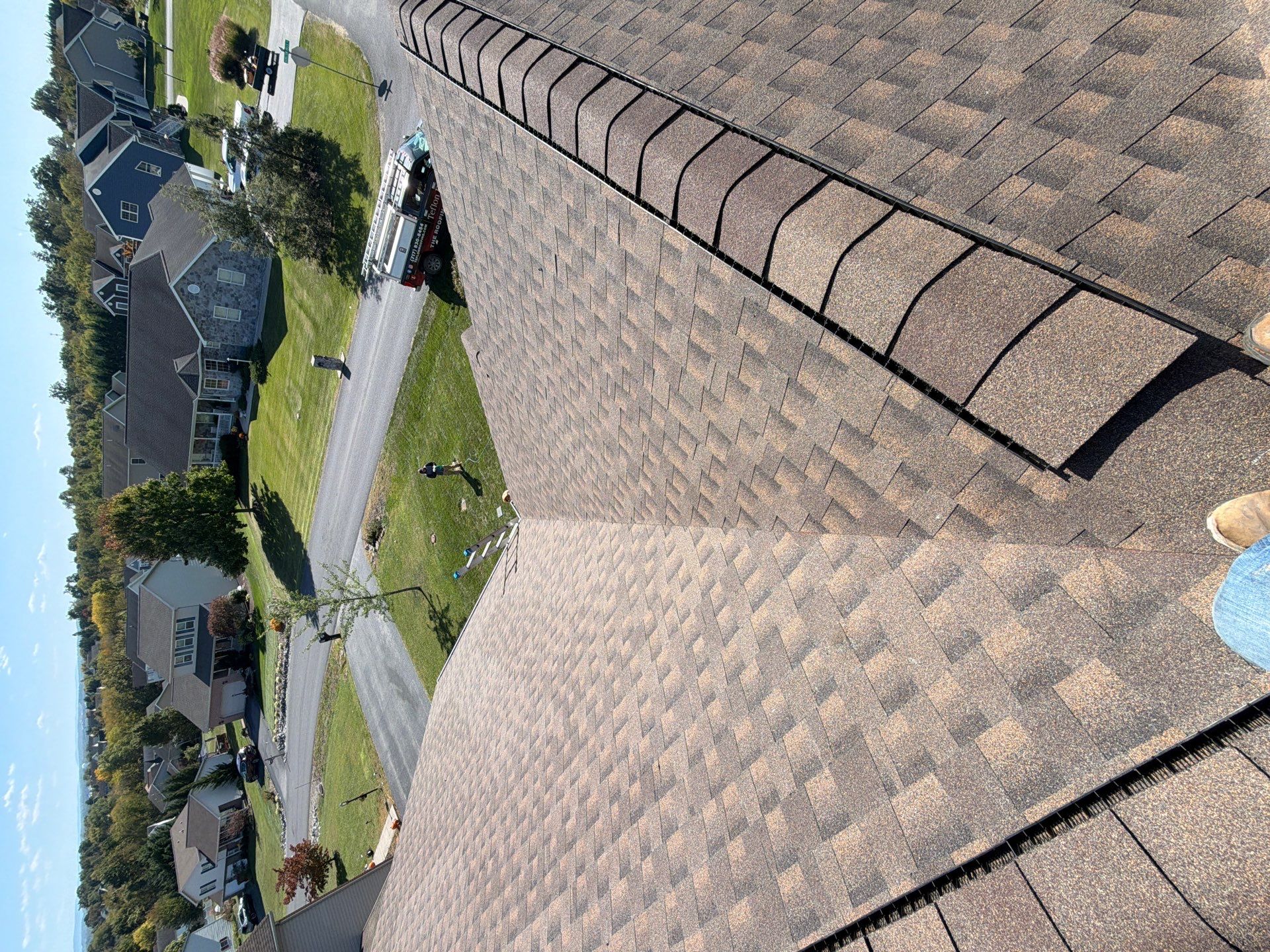 Residential Roof Installation Featuring GAF Timberline HD Shingles in Chambersburg by Teflon Roofing