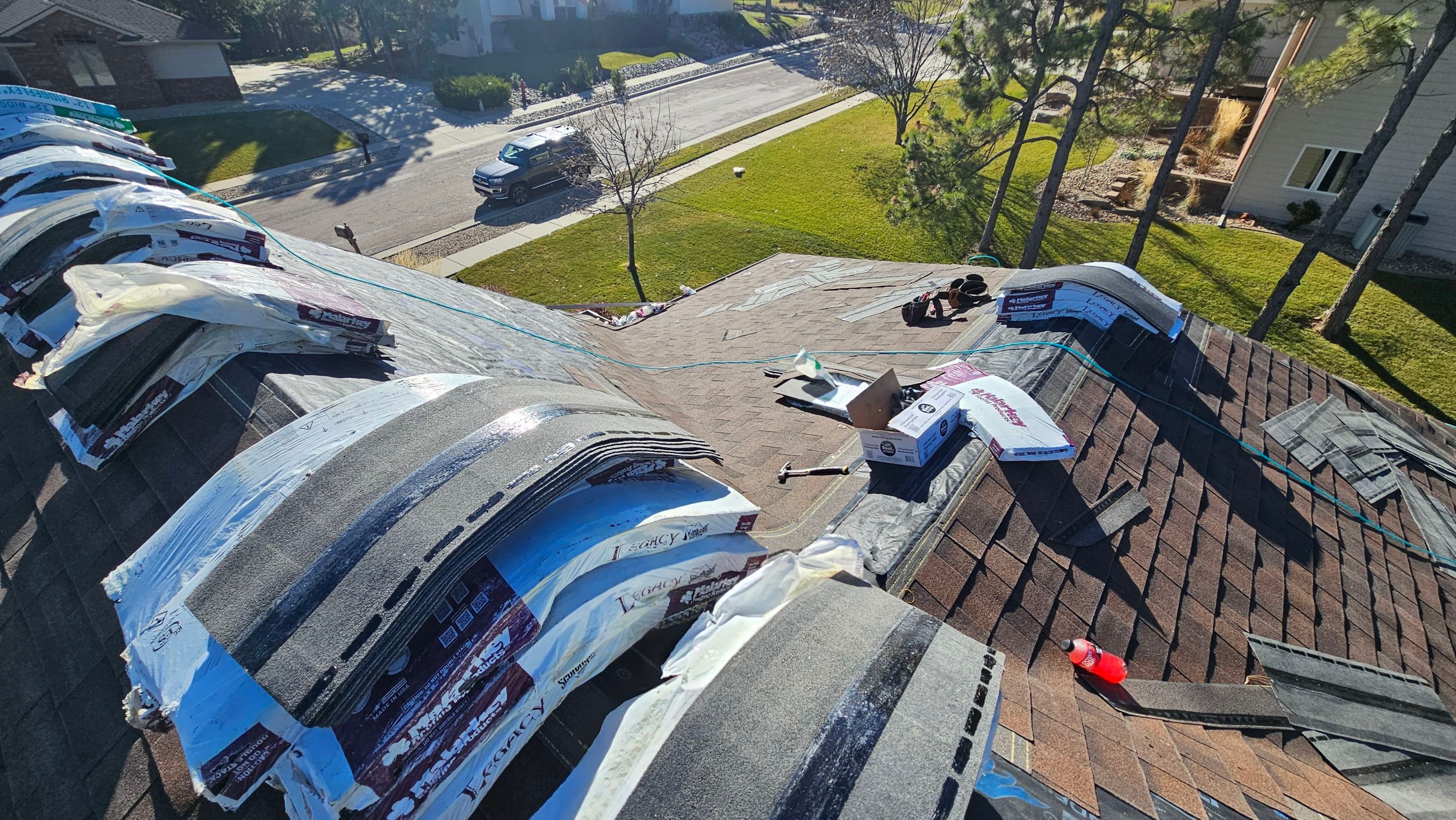 Residential Roofing Installation using Malarkey Shingles by Weather-Tite Exteriors LLC
