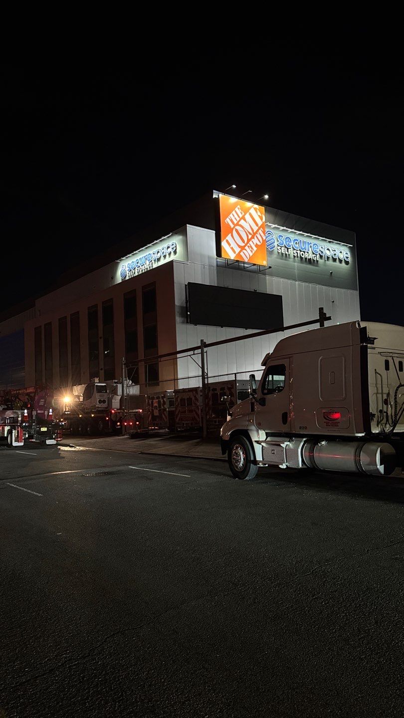 HOME DEPOT Large LED Sign  by CAD Signs
