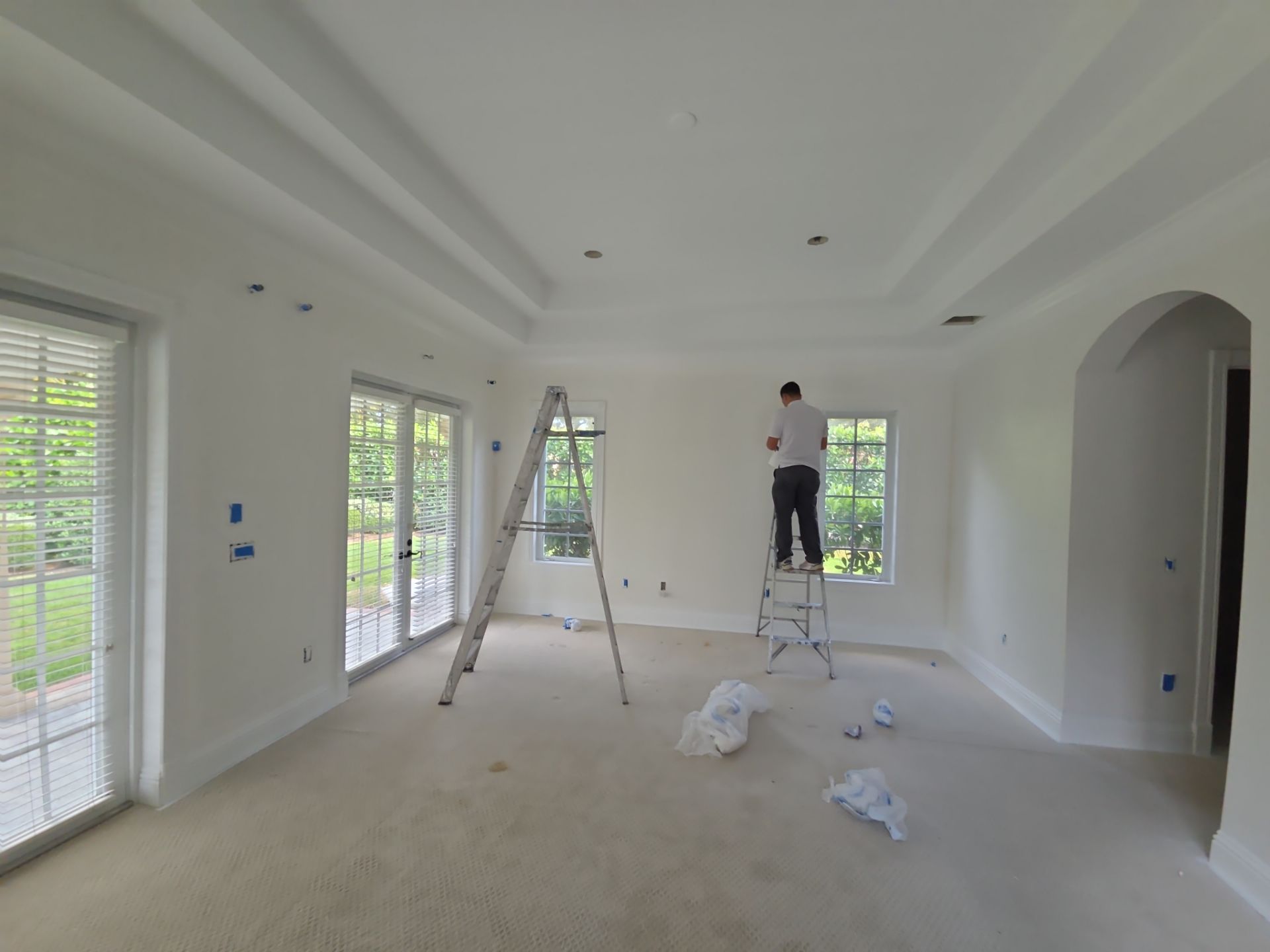 Interior Boca Raton Residence  by John “The Greek” Painting