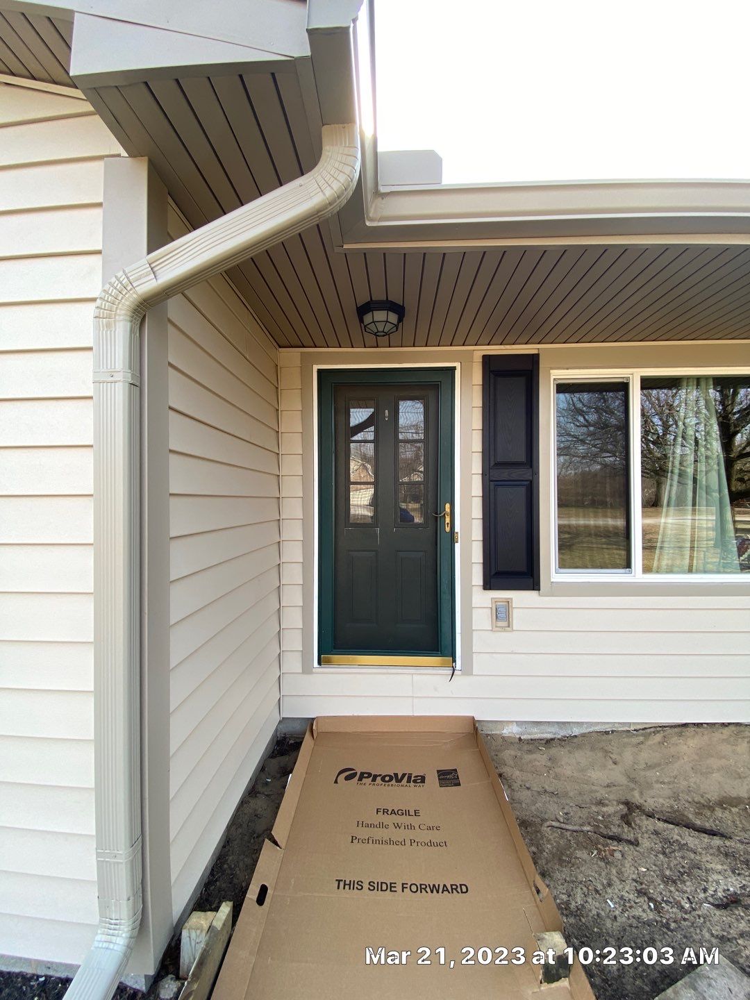Entry Door using Replace Exterior Door by Smart Roof