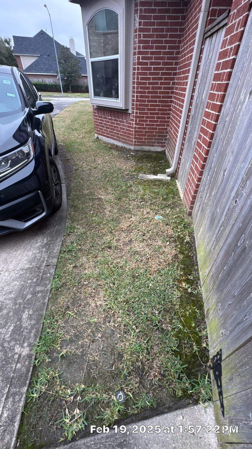 🌟 Steven’s Garage & Backyard Drainage Makeover by Texas Urban Elements