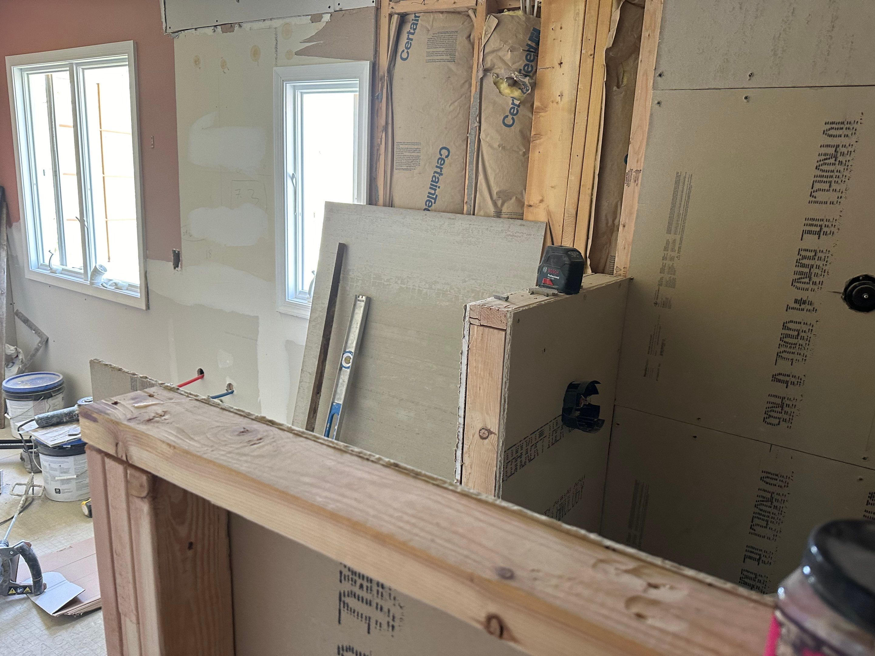 Bathroom Remodel / Carpentry by Home Concepts Construction