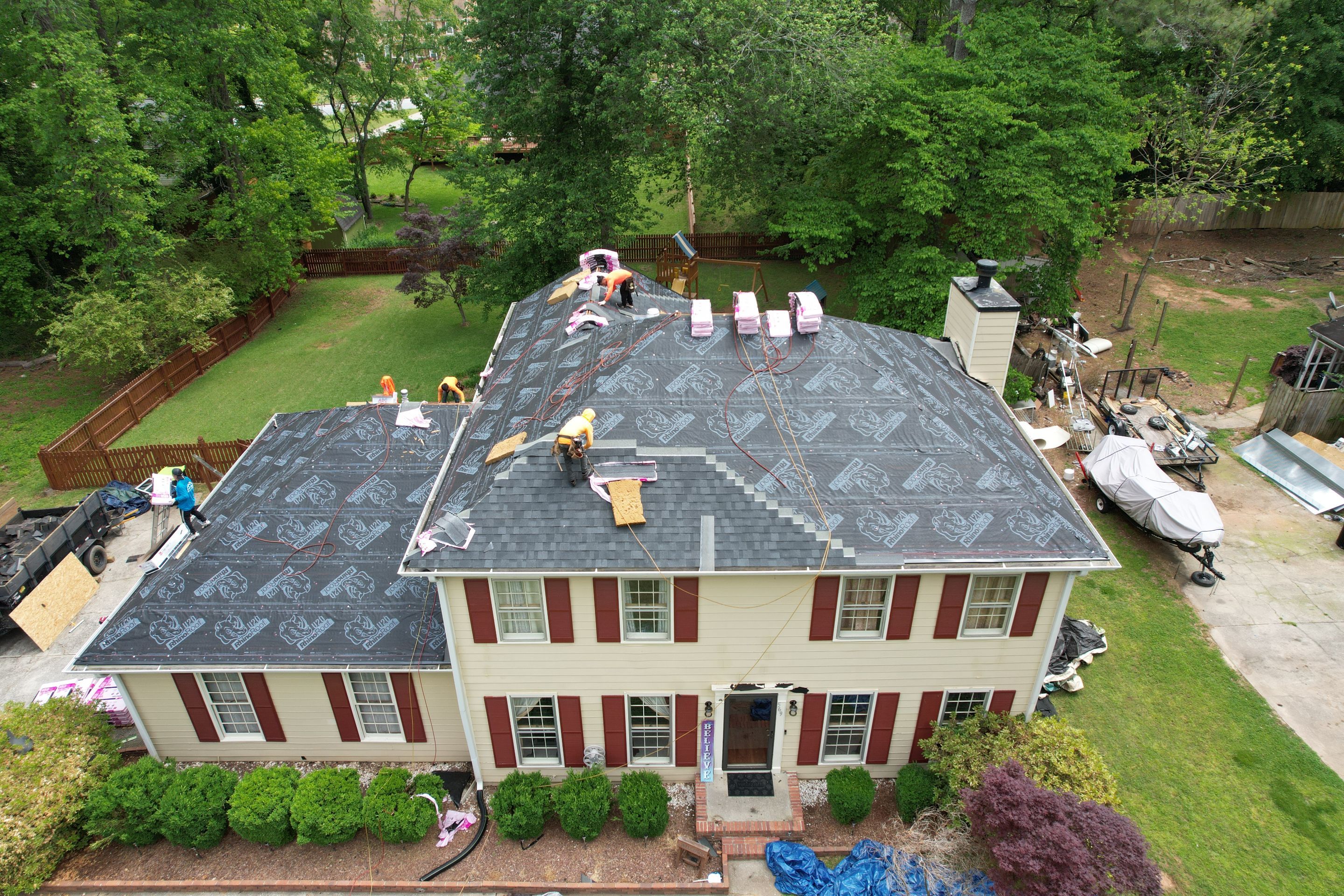 Residential Roof Replacement using Owens Corning by Inspector Roofing and Restoration