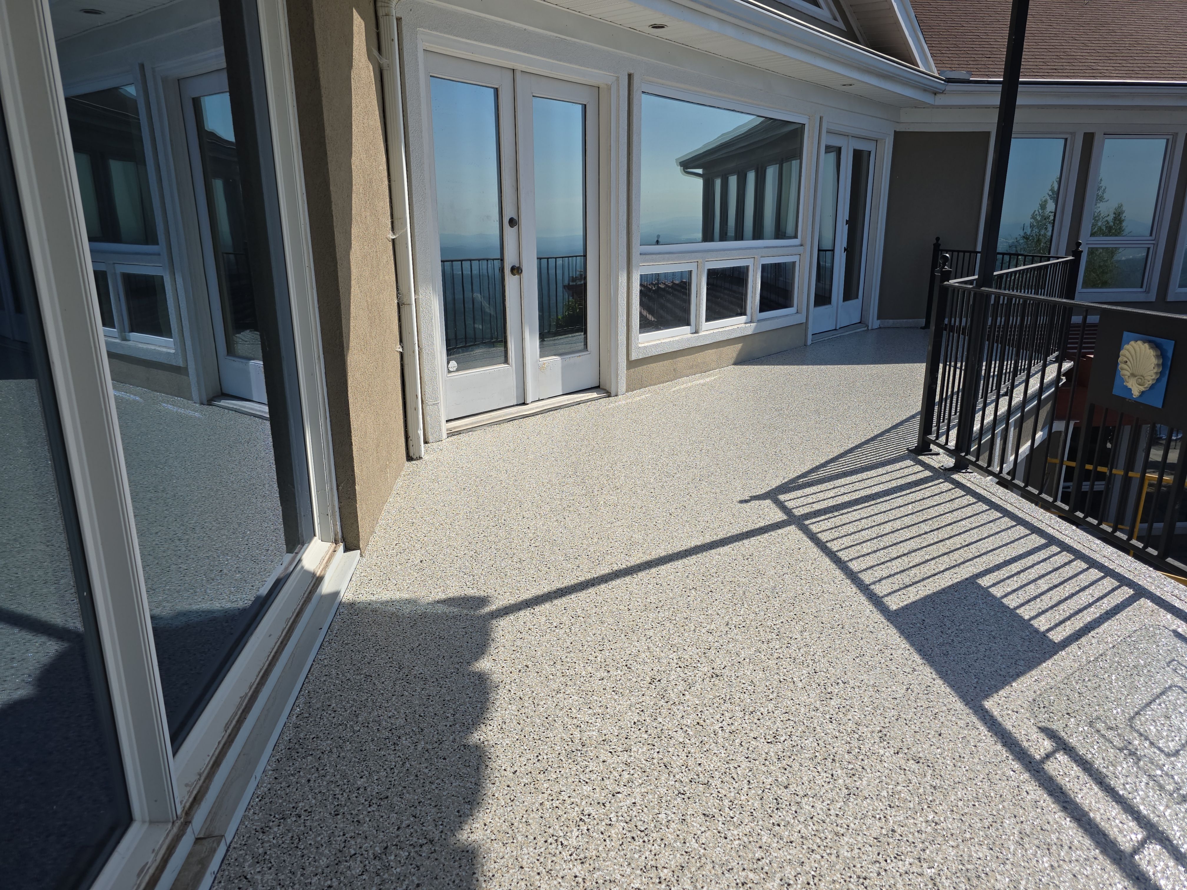 Epic Patio Remodel with a stunning view! by Elite Floor Solutions