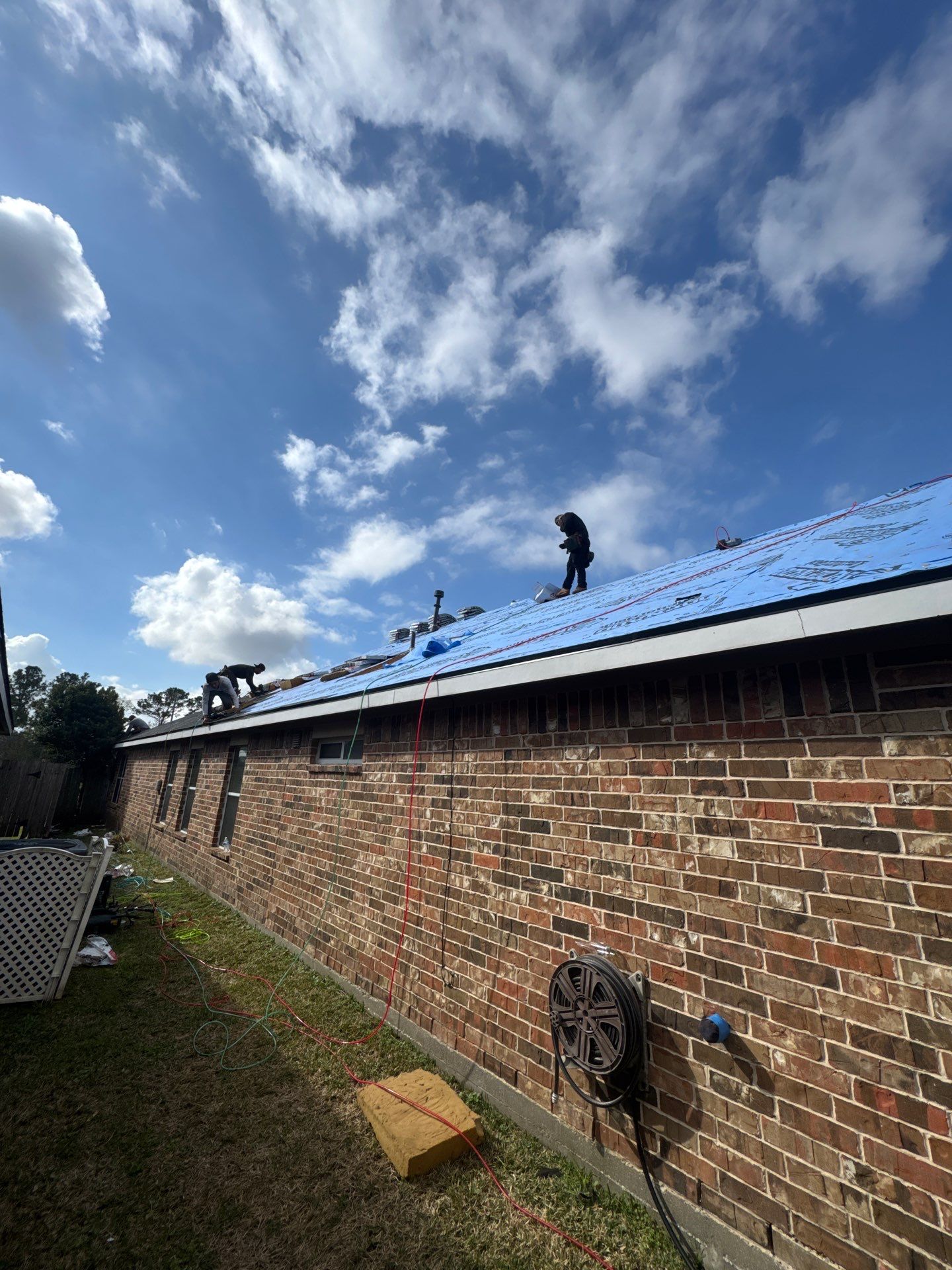 Project in Houston by Proud Roofing