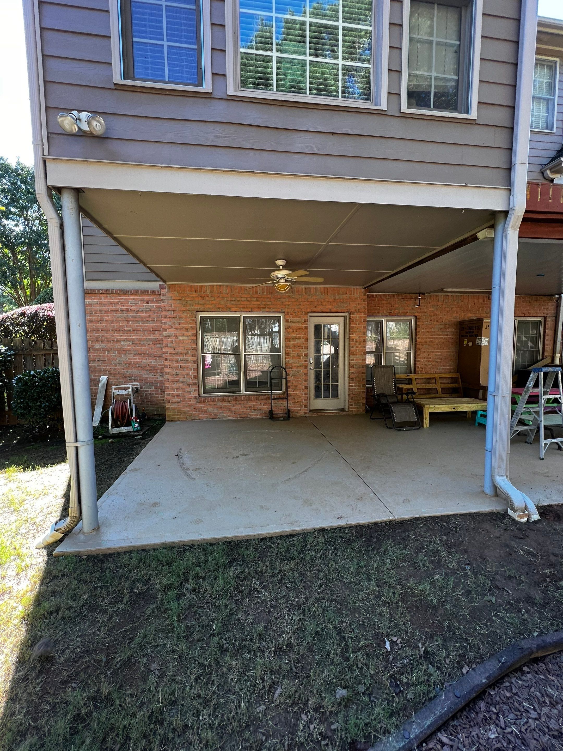 Composite Deck Installation and Screened Porch Enclosure in Roswell by Swift Home Renovations