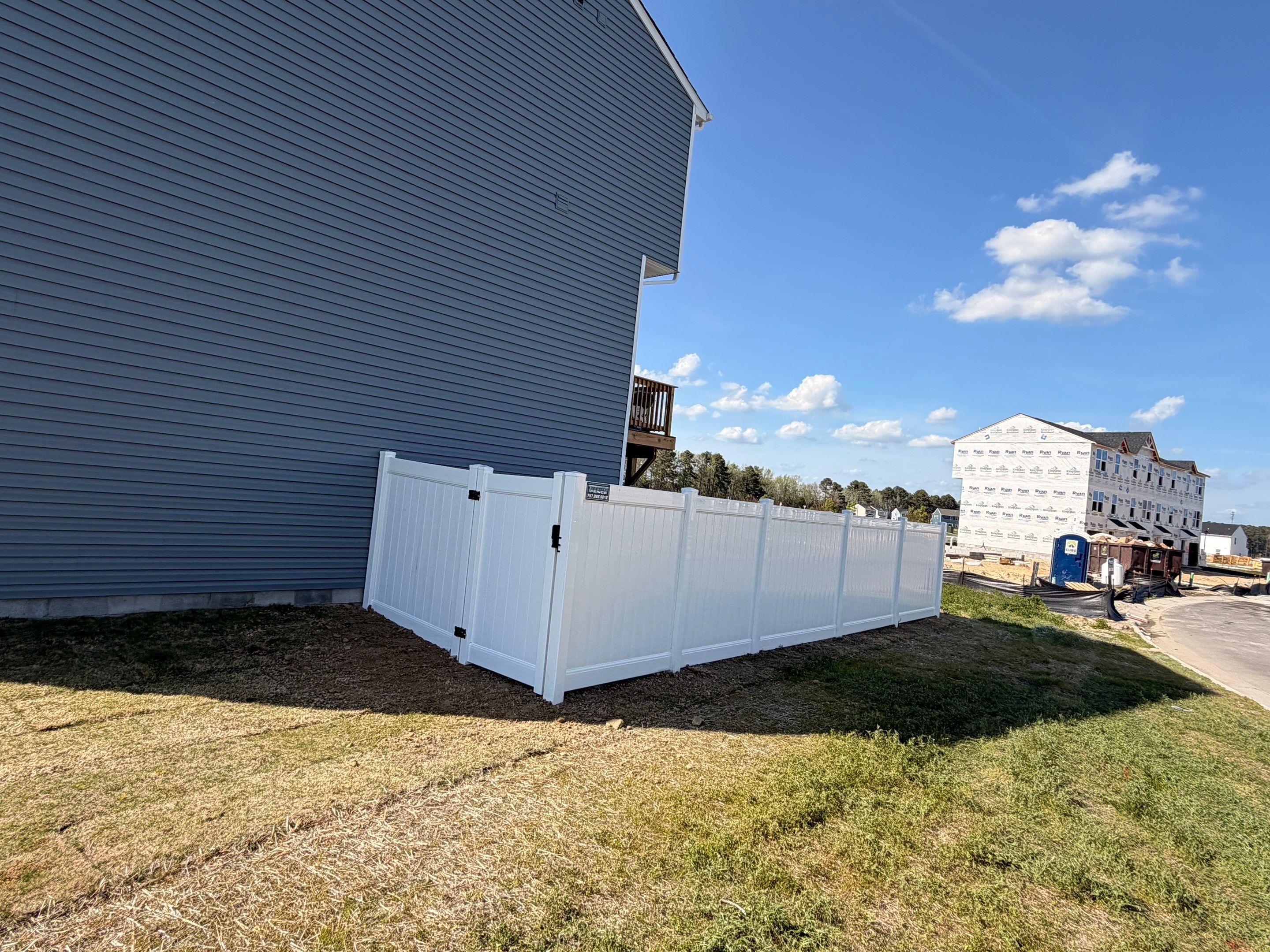 Clean Lines. Lasting Strength by Tidewater Fence
