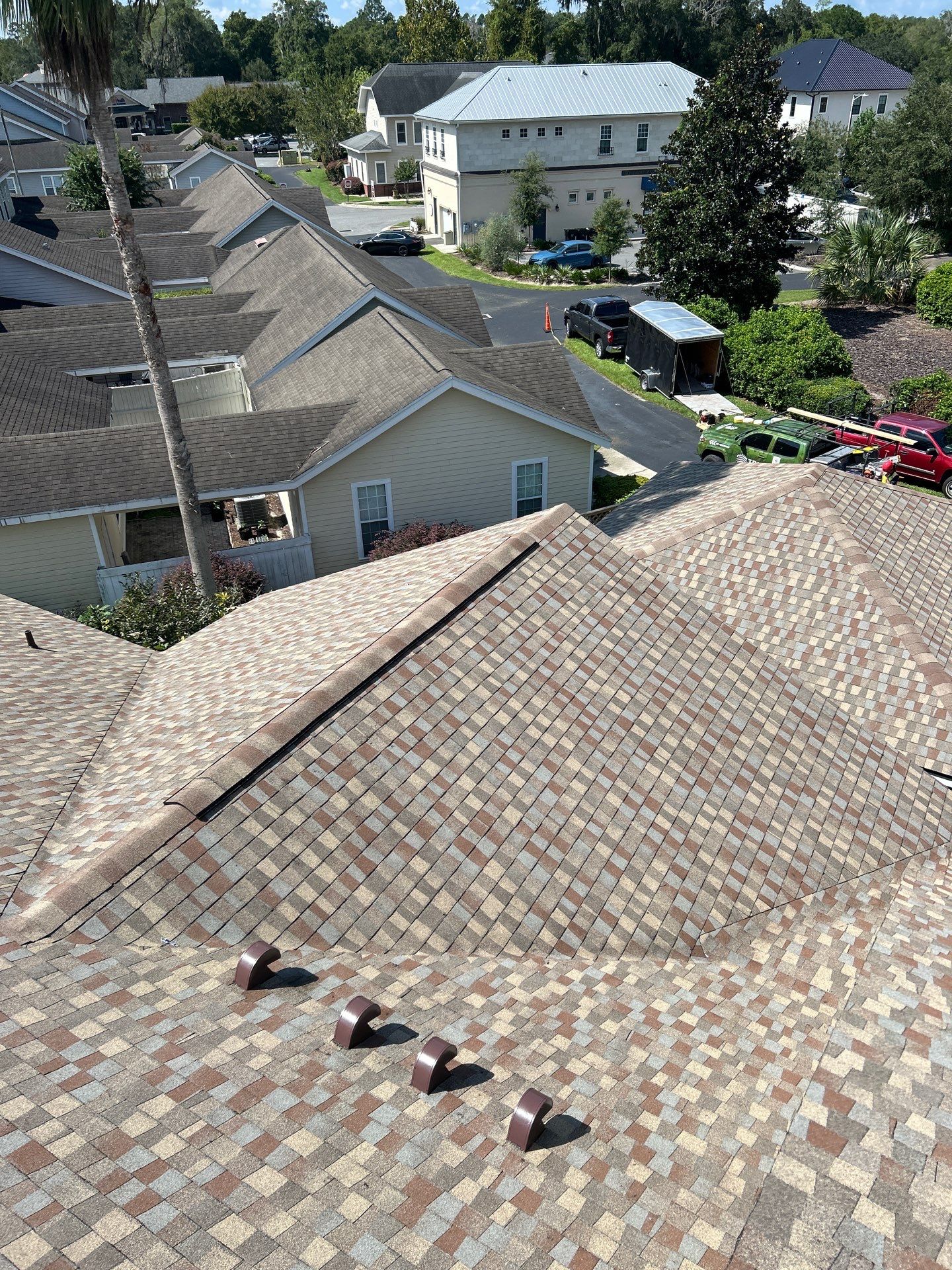 Project in Gainesville by True Force Roofing