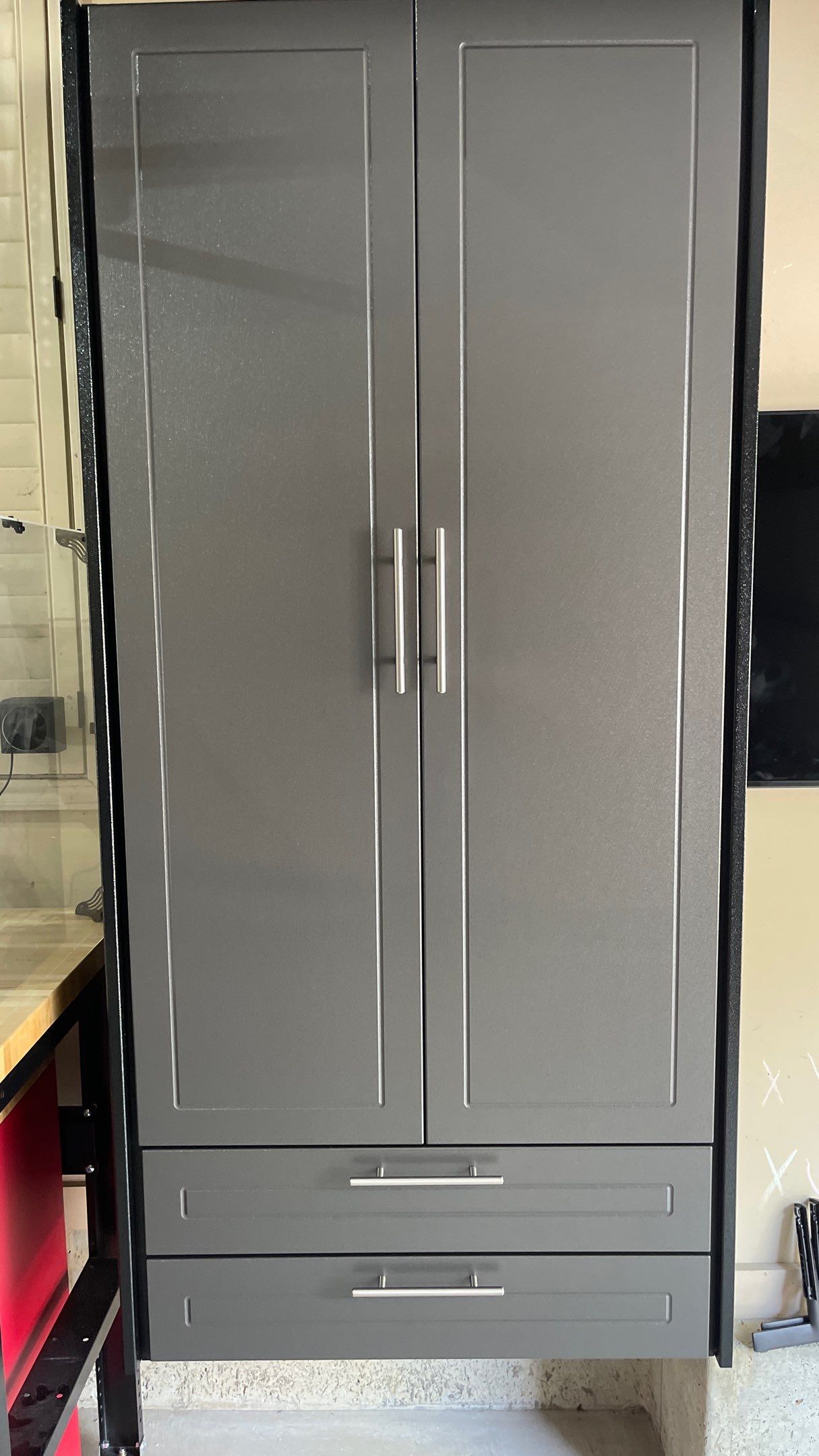 Mark M. adds cabinets to garage!  by Banner Garage