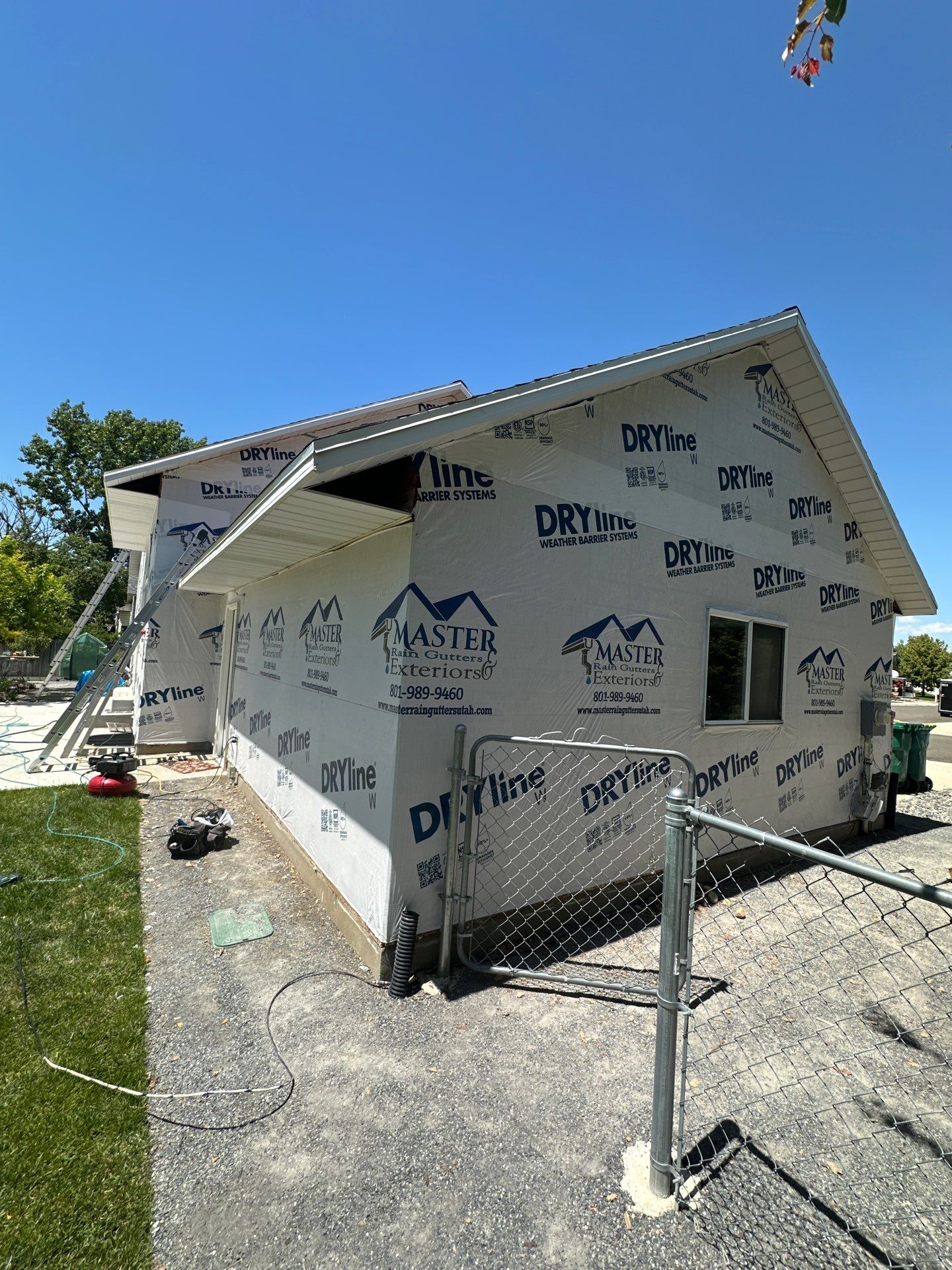 Project in Orem by Master Rain Gutters.
