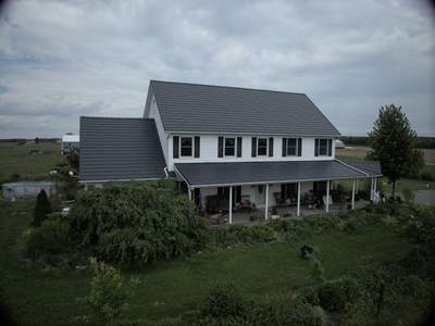 Montpelier Ohio Homeowner Transforms Home with Steel Shingle