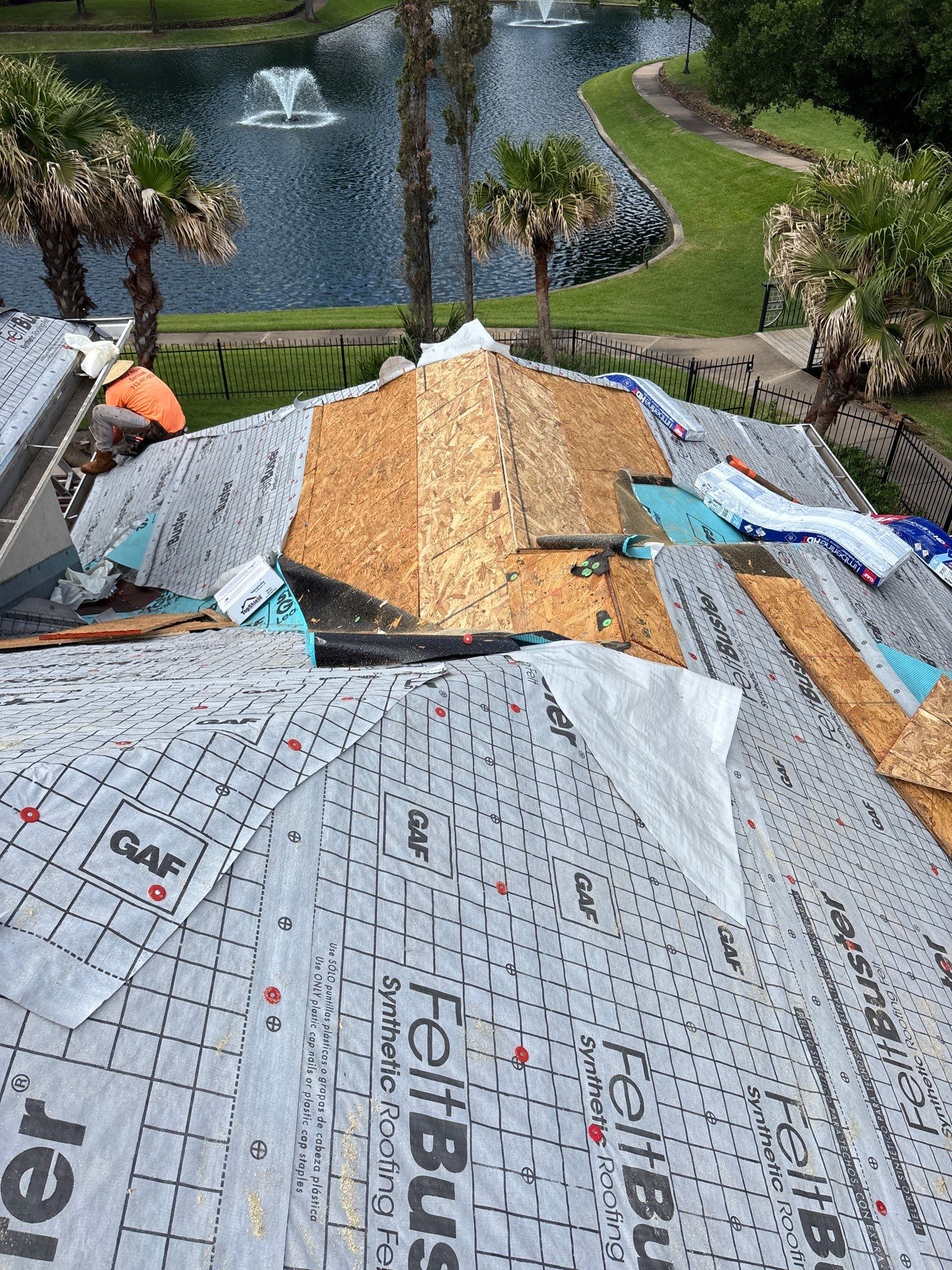Roof Replacement Spring by Roof Repair Company
