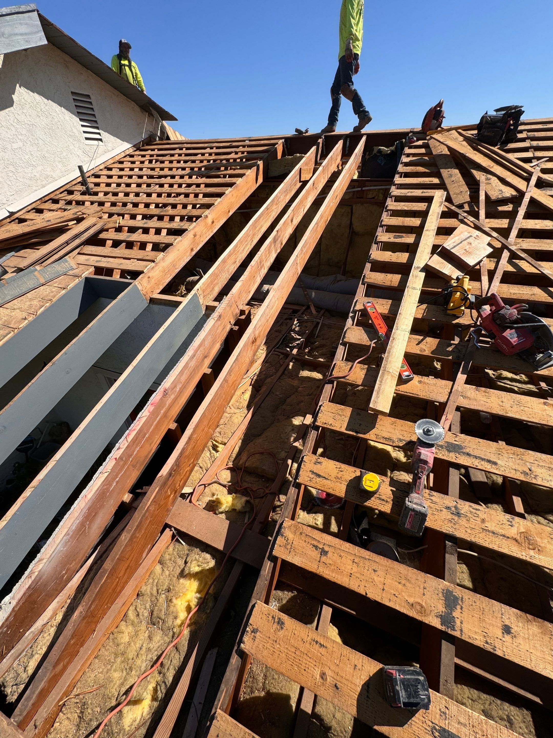 Complete Concrete Tile Roof Replacement and Decking Upgrade by Reliable Roofing San Diego Inc.