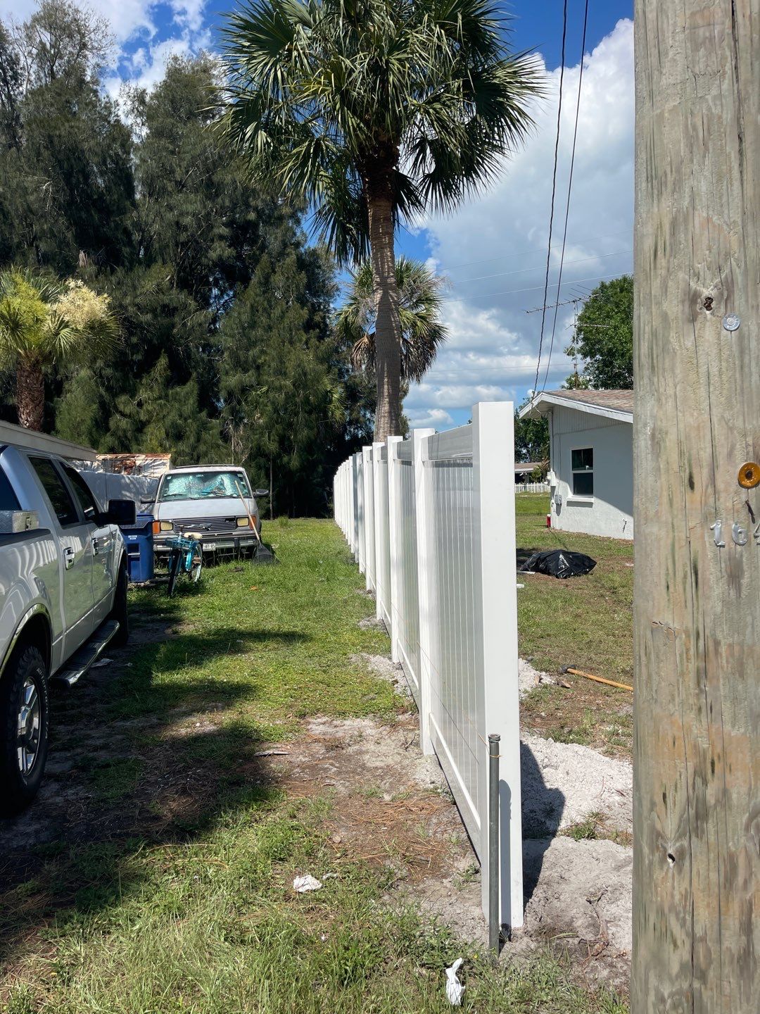 Venice, FL 6ft. Tall White Vinyl Privacy Fence by Asap fence and gates, LLC