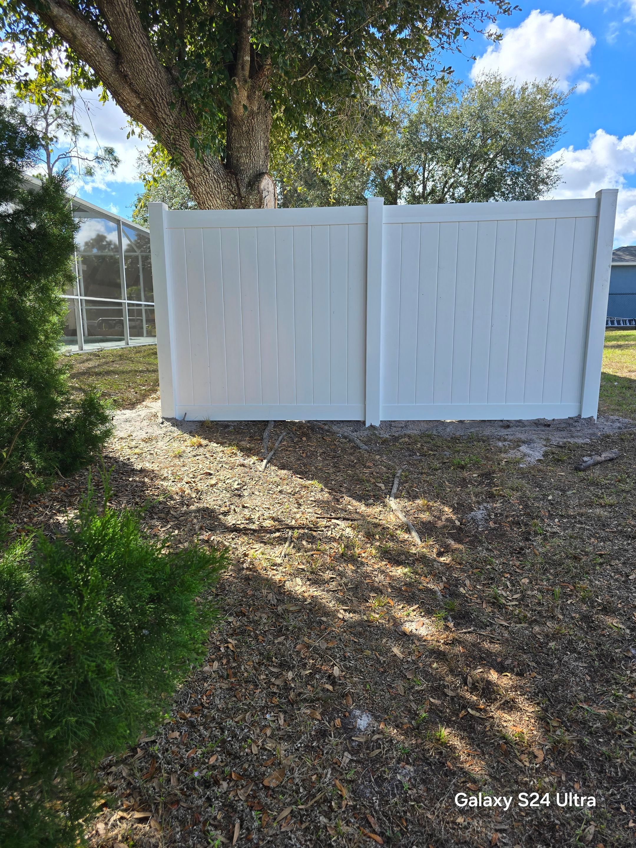 Vinyl Install in North Port by True Fence LLC
