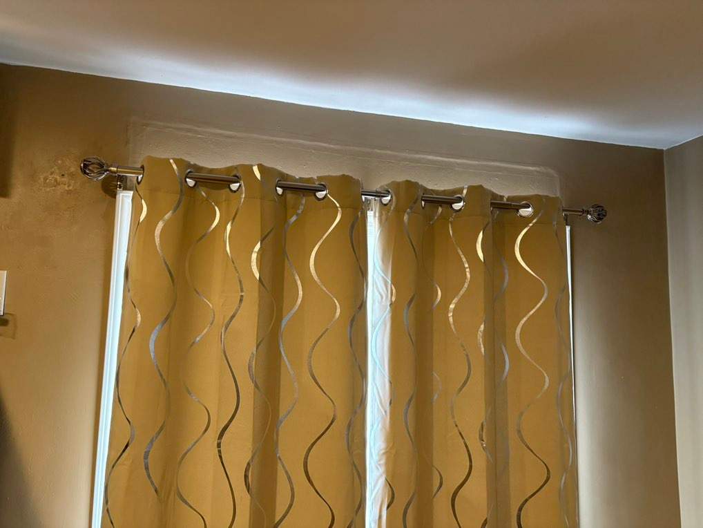 Drywall Repair Above Sliding Door + Seam Repair - Columbia, IL by Legendary Services Company LLC.