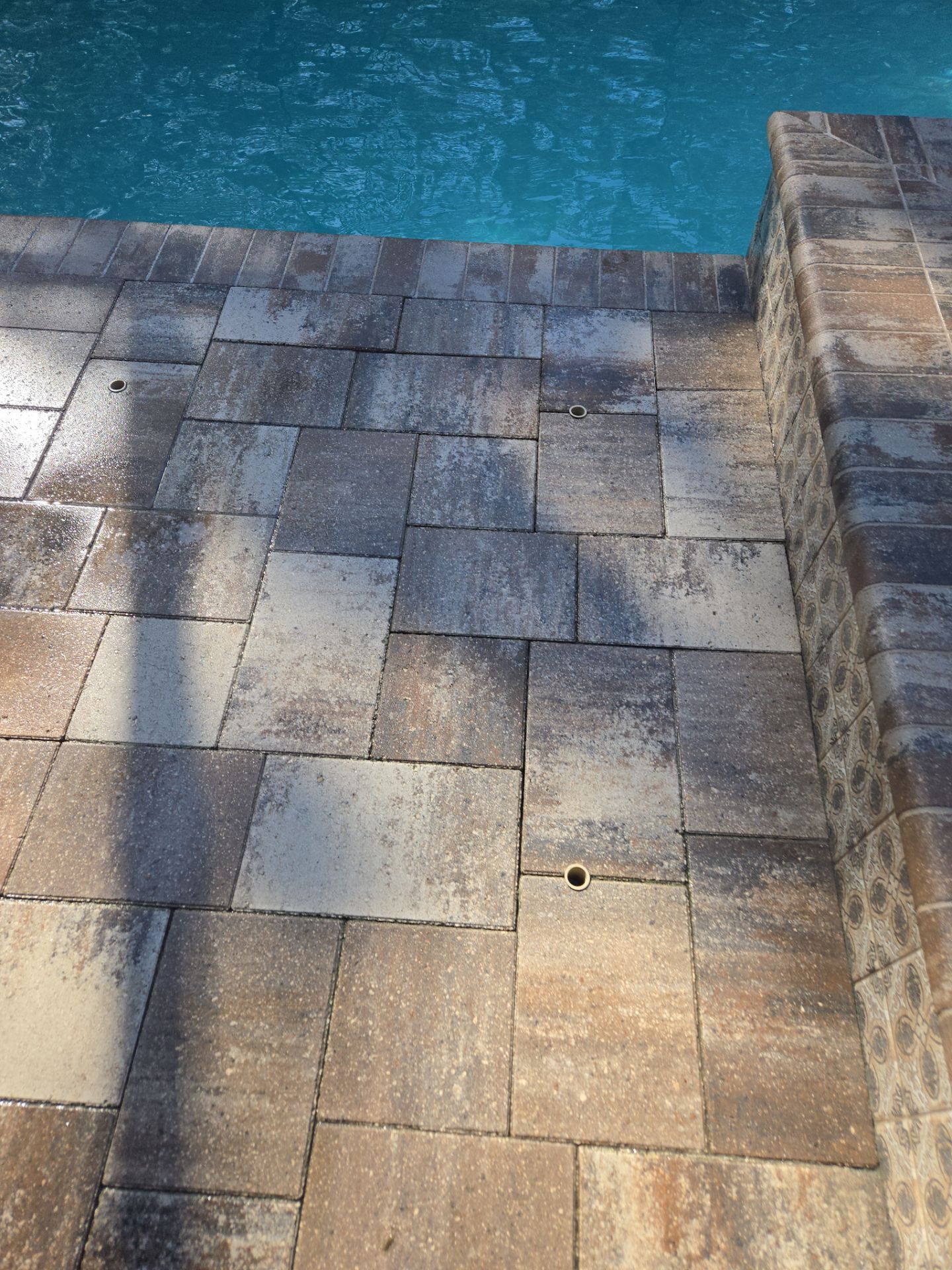 Paver Patio using Concrete Sealant by DuraSeal