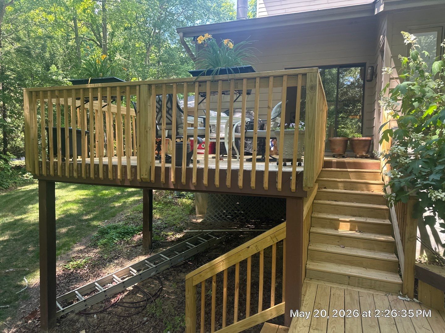 Deck using Wood Sealant by DuraSeal