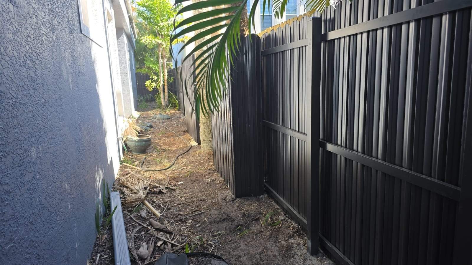 Metal Fence for Illusions Salon & Spa in Punta Gorda by True Fence LLC