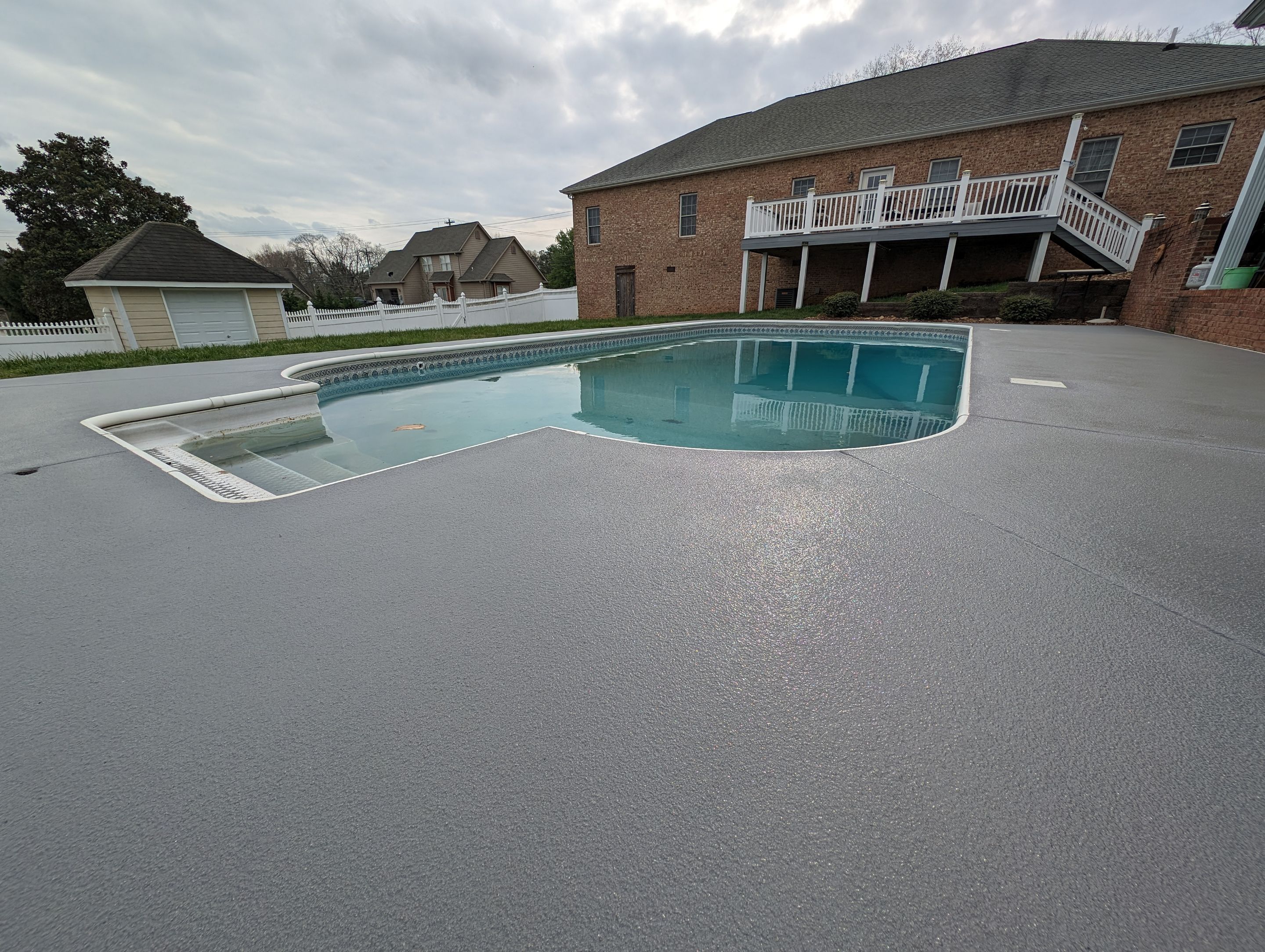 Awesome Pool Deck Restoration by Elite Floor Solutions