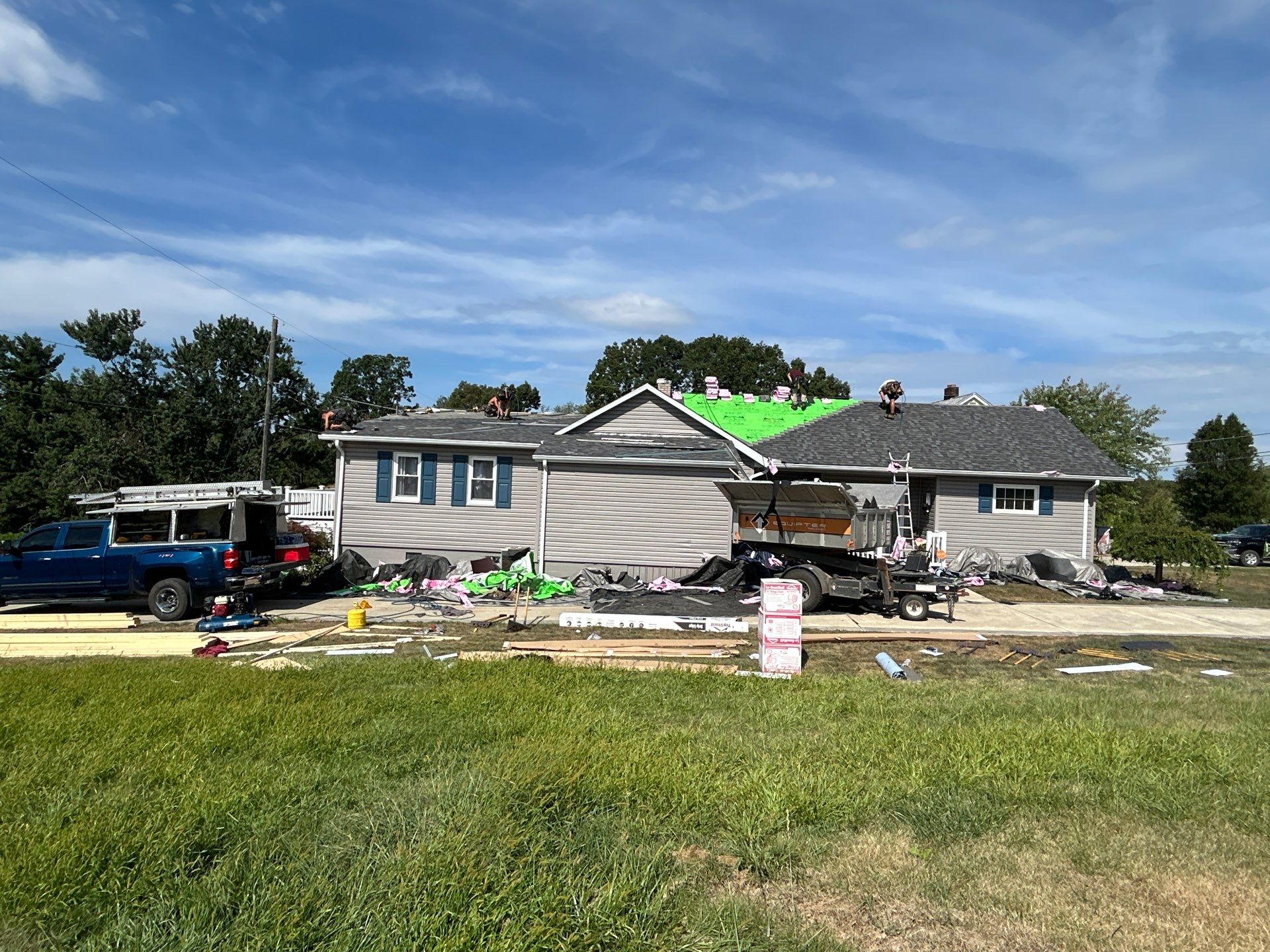 Winterville Ohio Shingle Roof Installation by Pine Ridge Roofing LLC